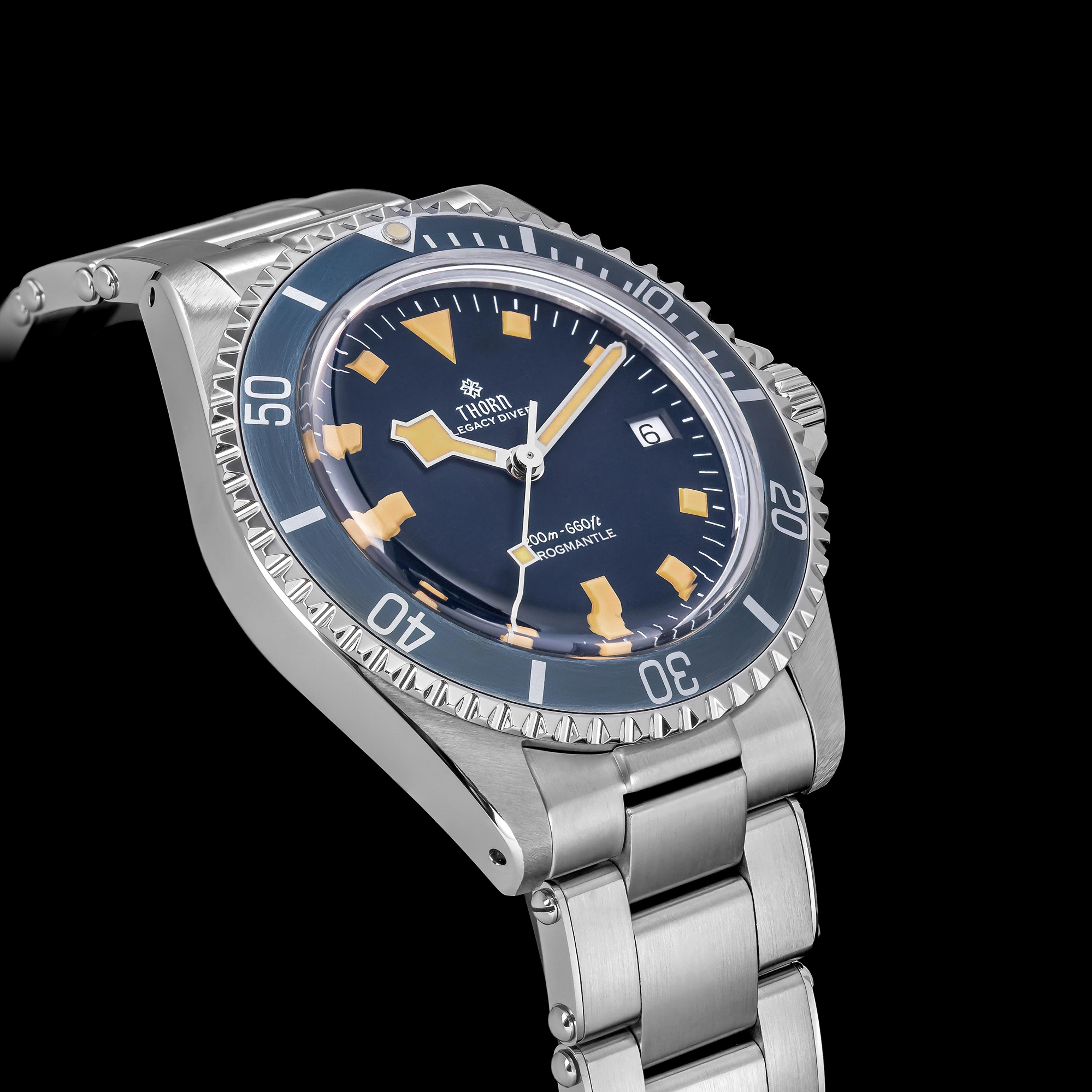 Automatic Diver Watch Sapphire Crystal Waterproof Mechanical Watch 2