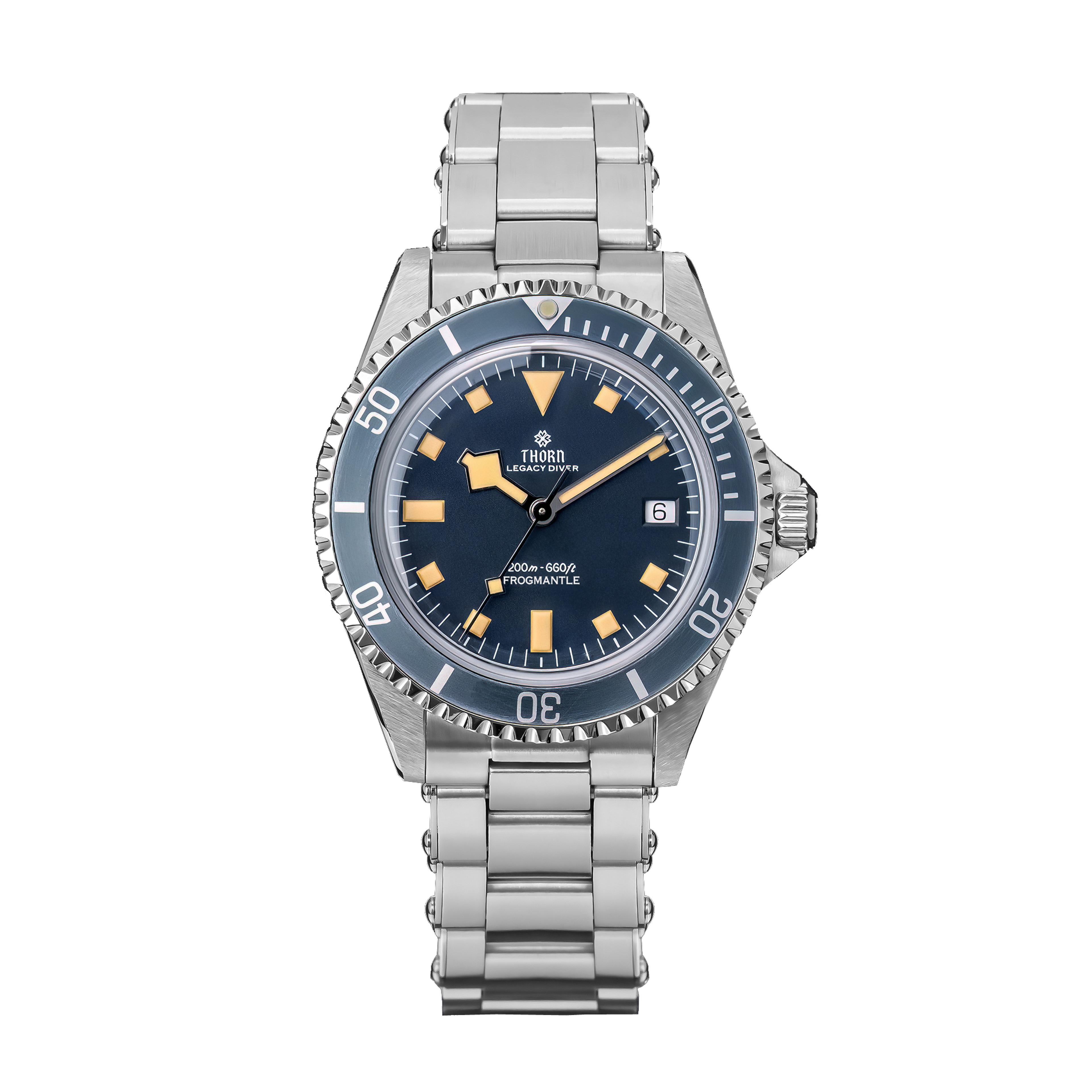 Automatic Diver Watch Sapphire Crystal Waterproof Mechanical Watch 4