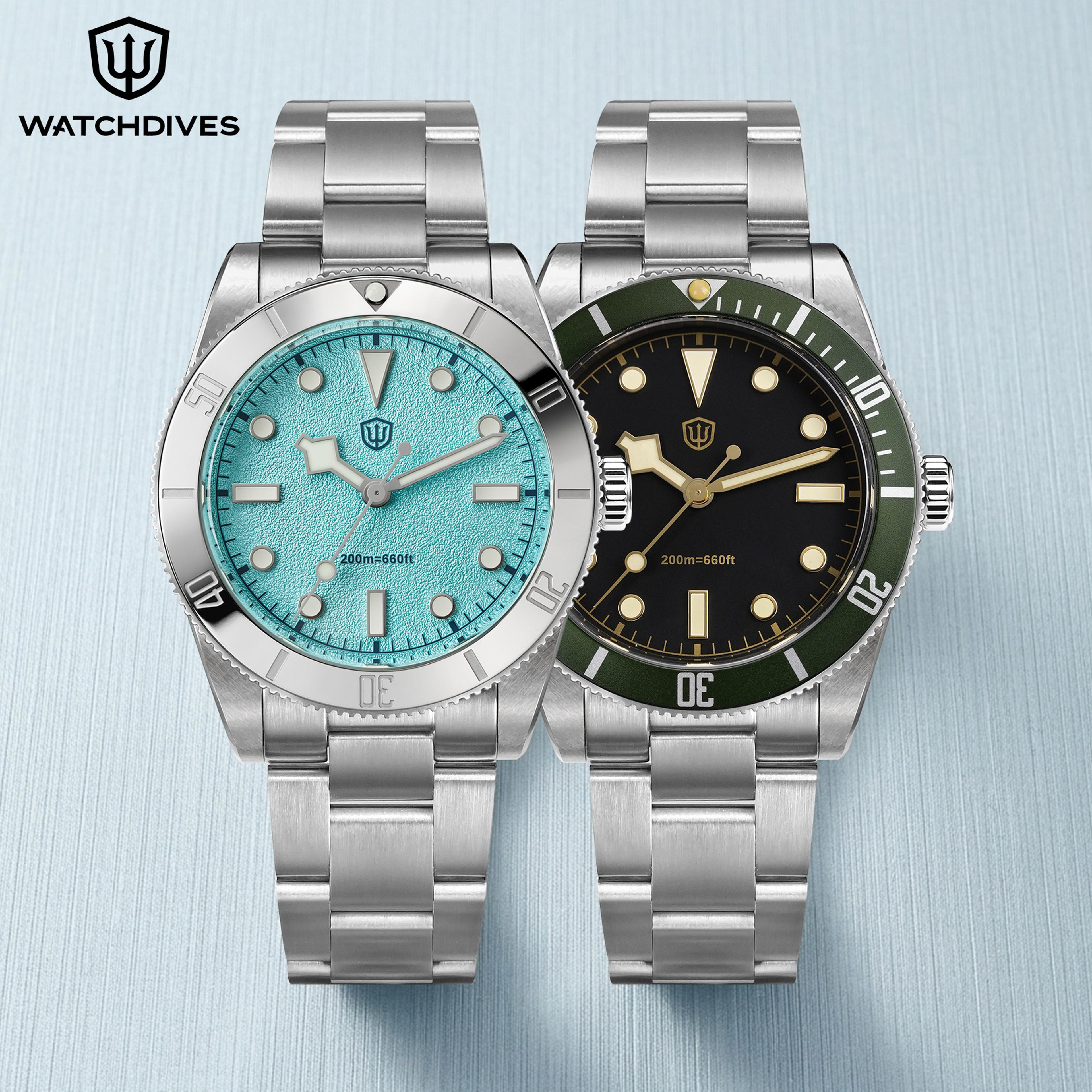 Sweep Second Quartz Dive Watch With Sapphire Crystal Luminous Waterproof Design 1