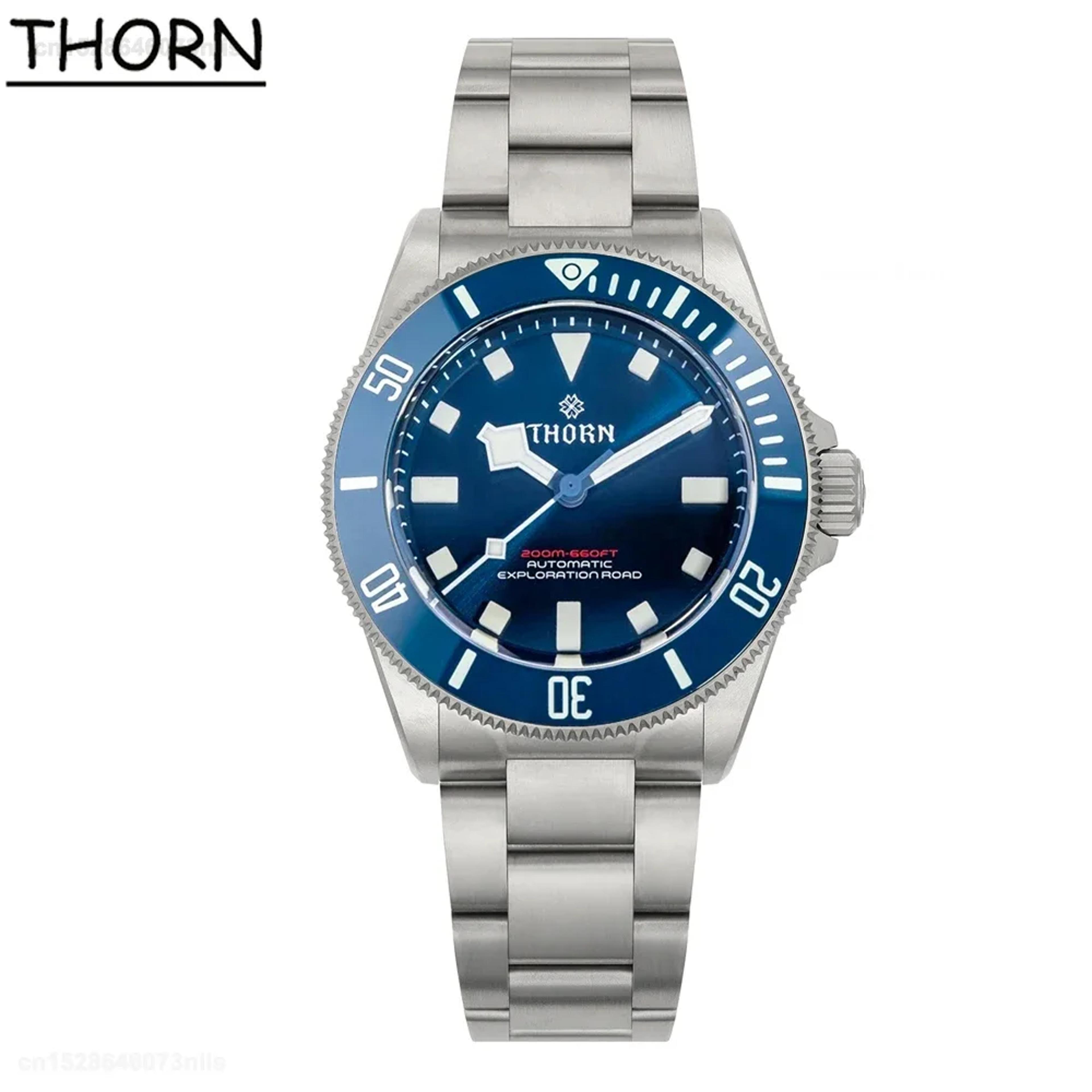 Titanium Automatic Watch With Sapphire Crystal Luminous Waterproof Vintage Design 5