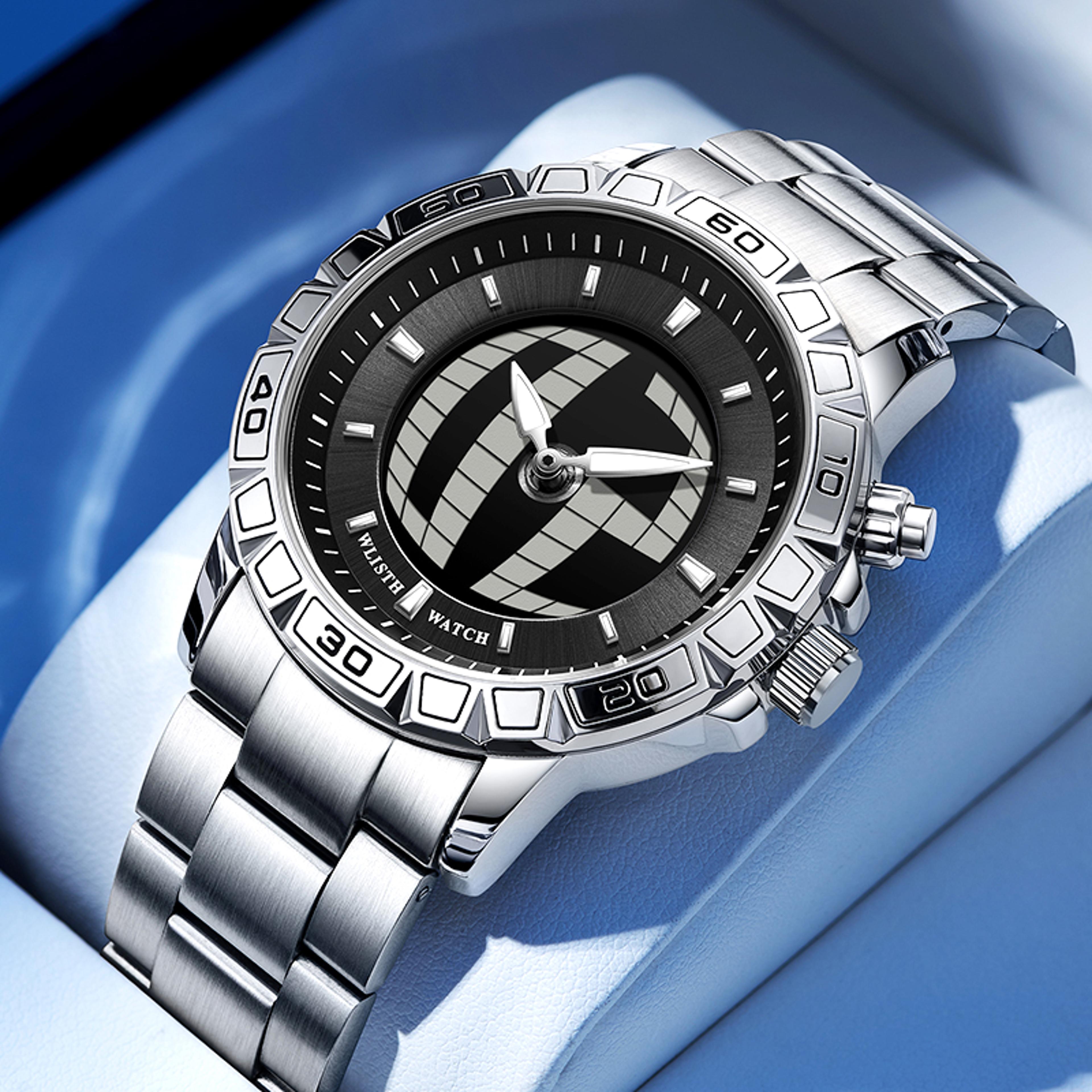 Bold Professional Digital Watch For Men With Luminous LED Display 4
