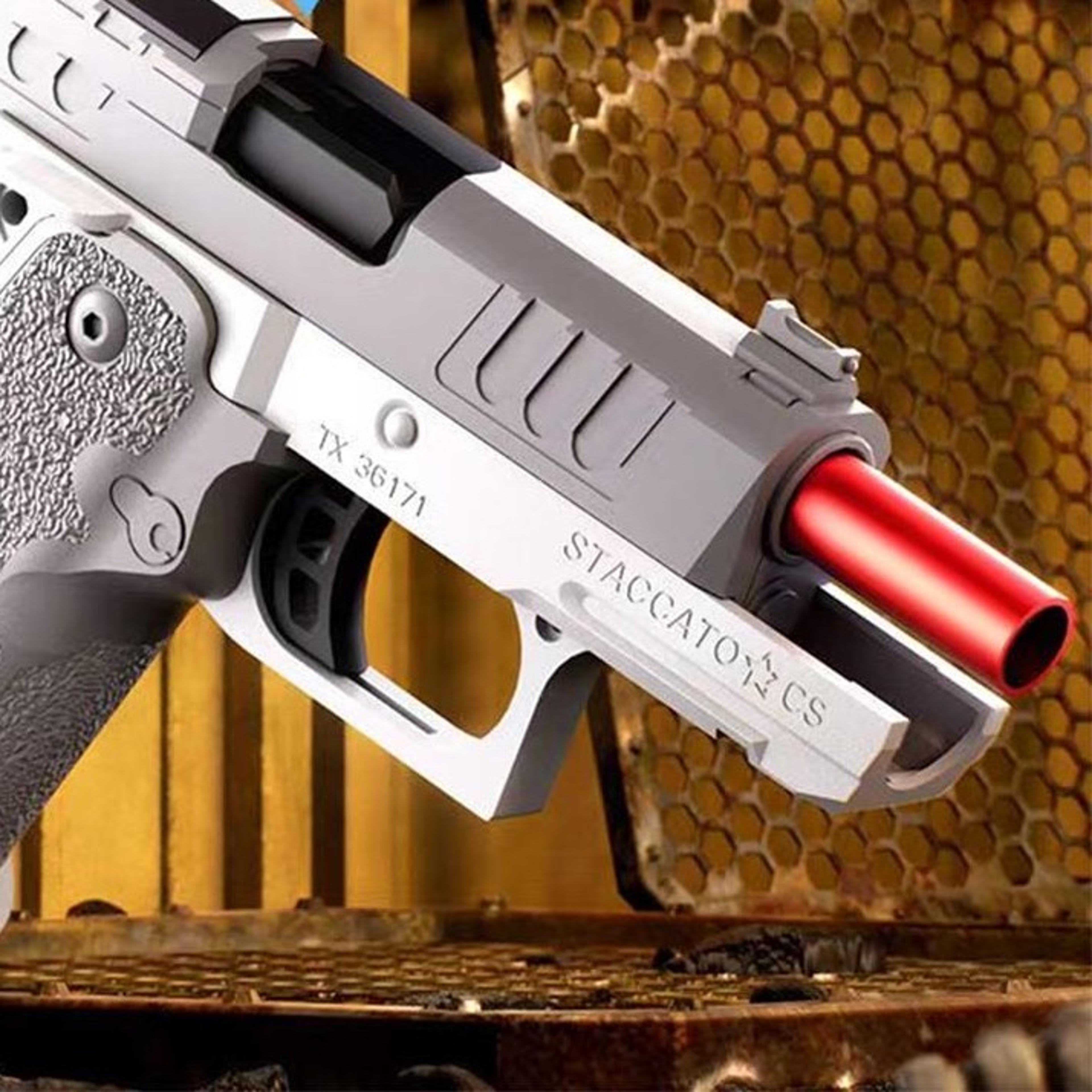 Mini Shell Ejecting Toy Pistol Soft Bullet Blaster for Kids Outdoor Shooting Gamejpg
