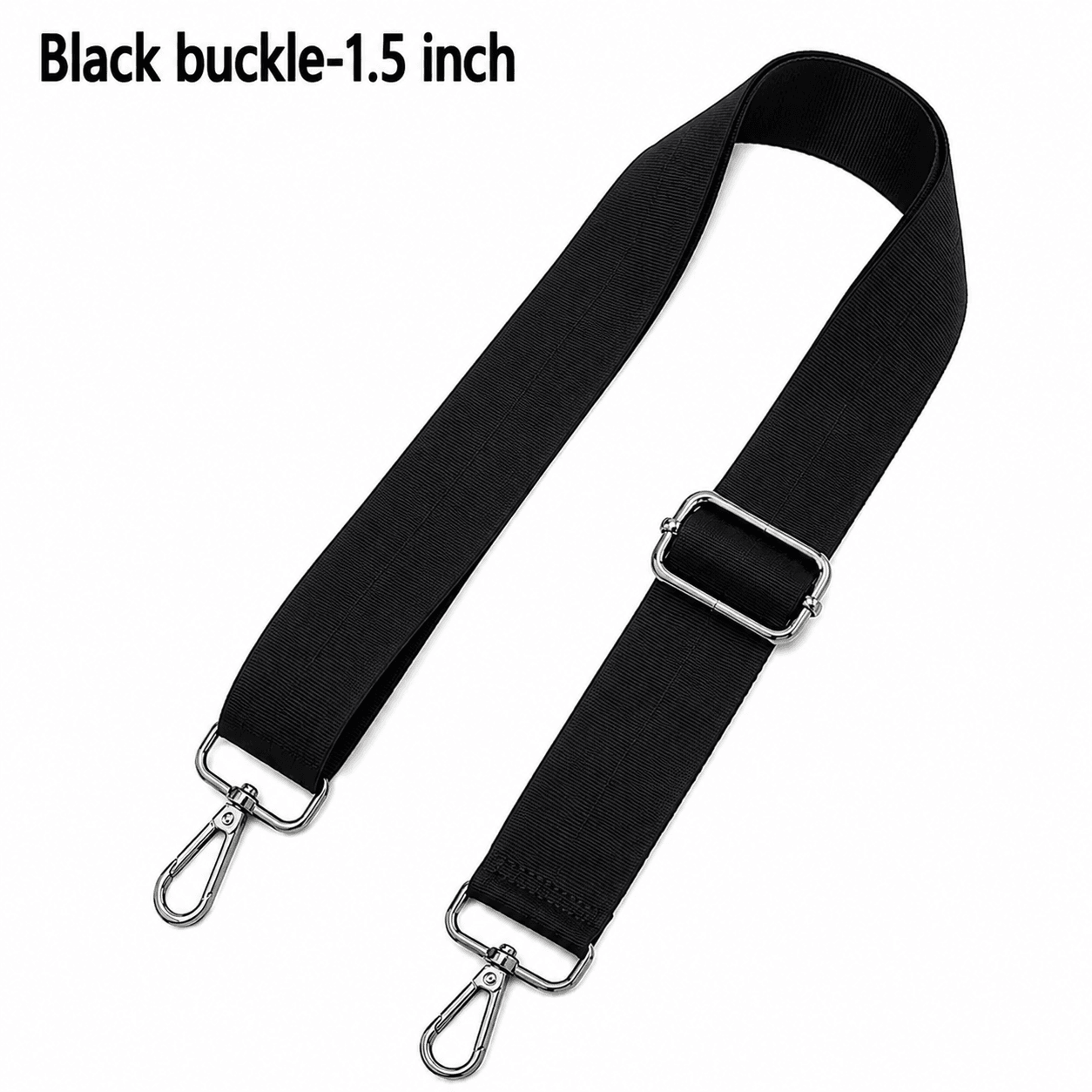 Adjustable Black Nylon Bag Strap Replacement 8