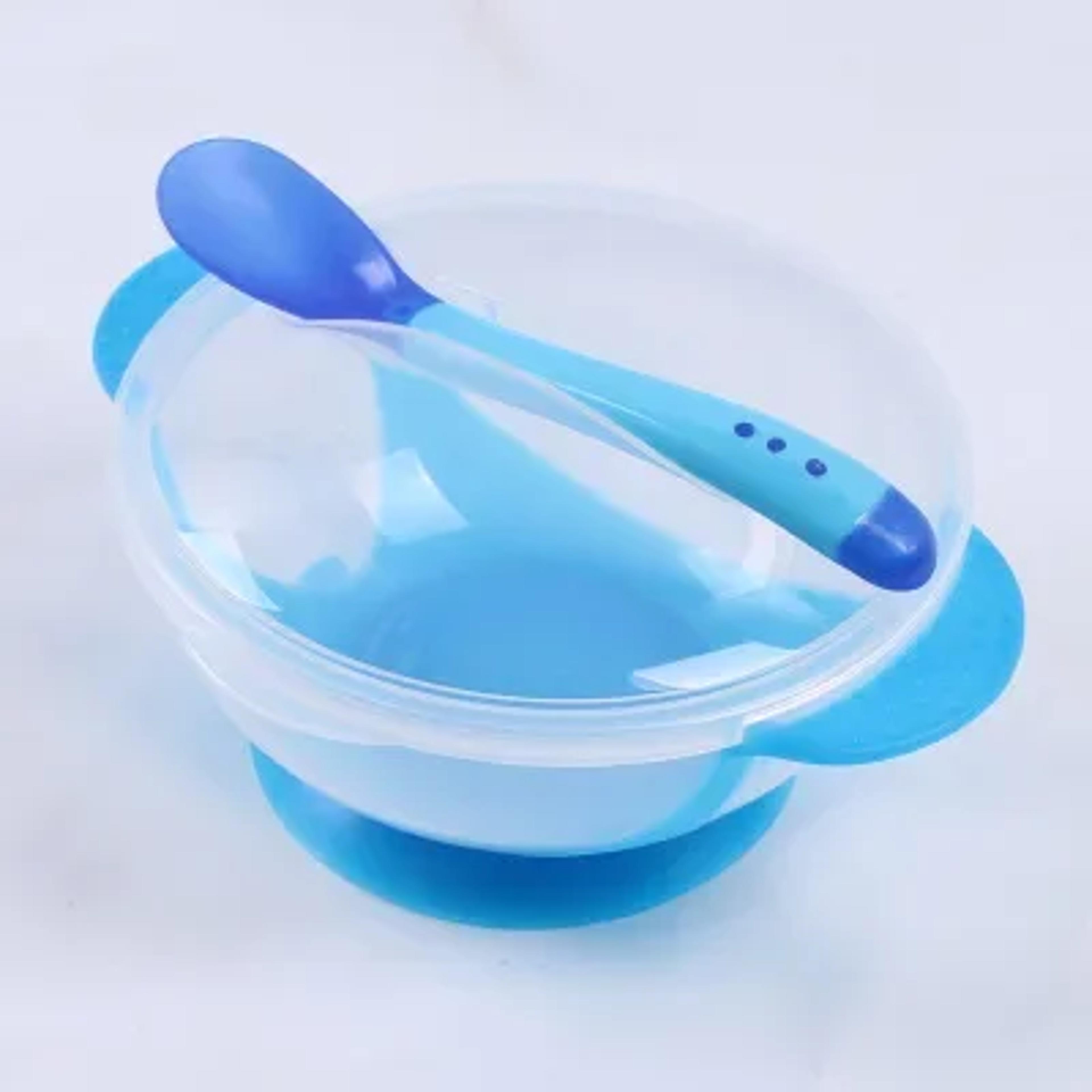 Silicone Baby Training Bowl With Suction Cup And Spoon 8