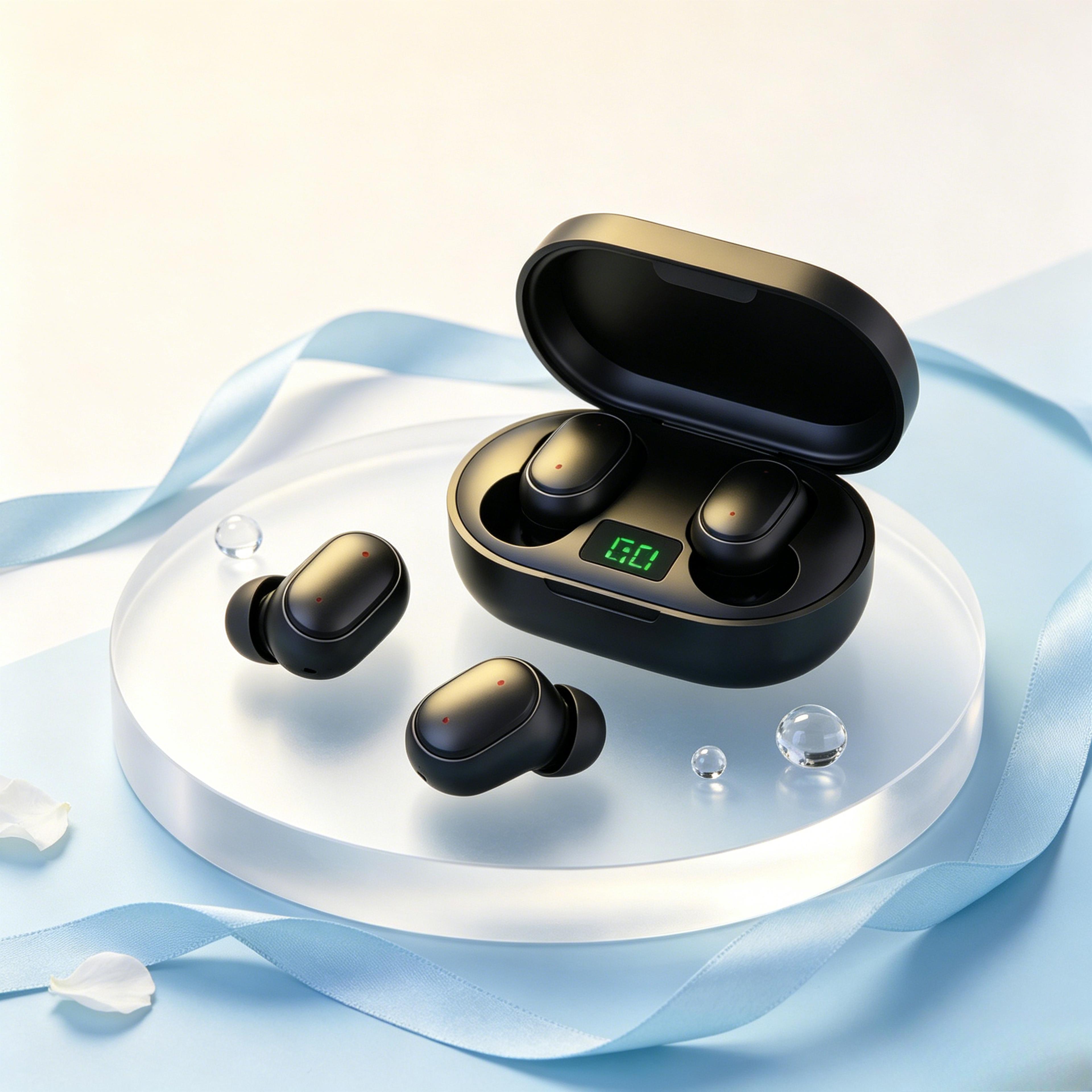 TWS Bluetooth Wireless Earbuds Active Noise Cancellation And Microphone 0