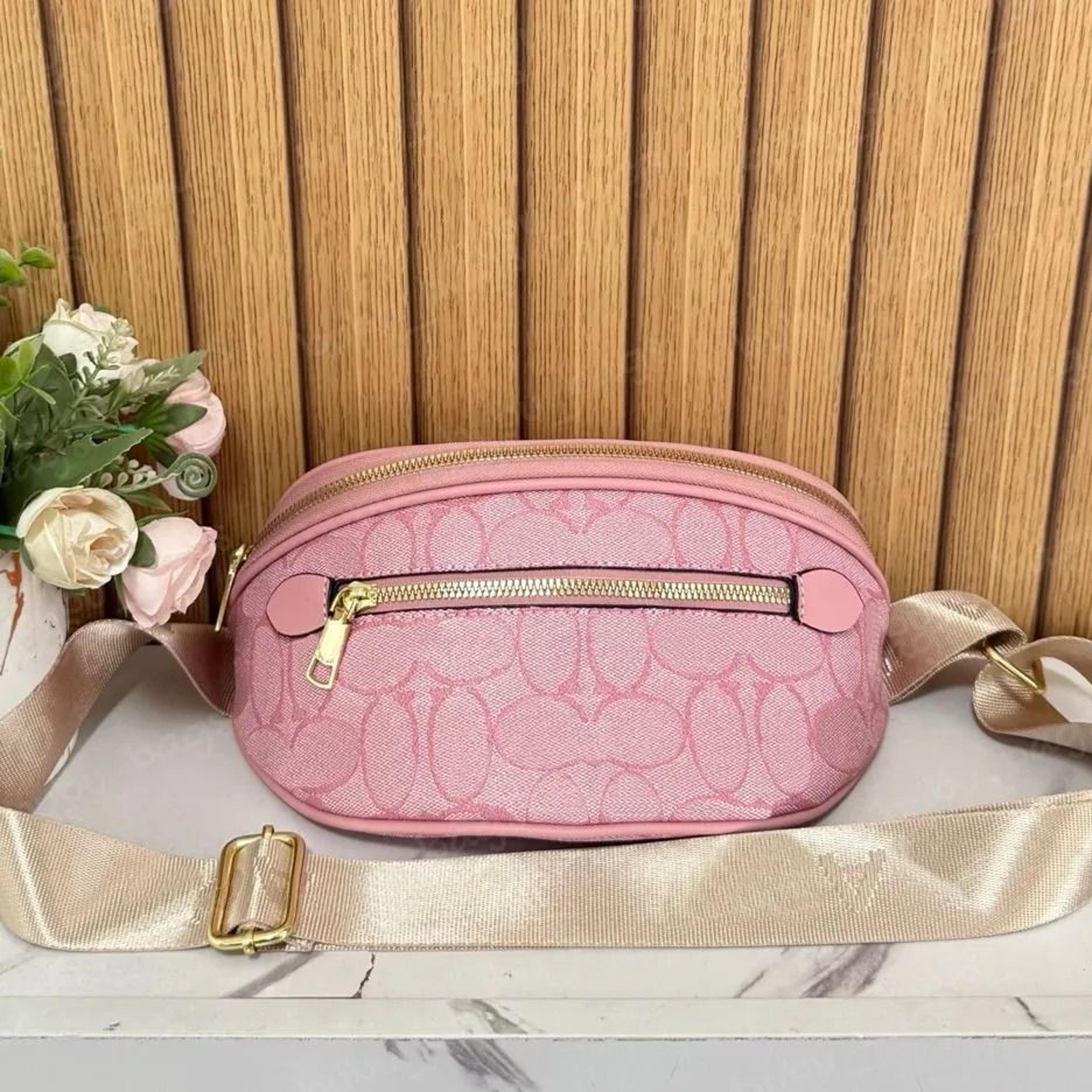 Unisex Nylon Fanny Pack With Adjustable Strap And Dual Zipper Compartments 4