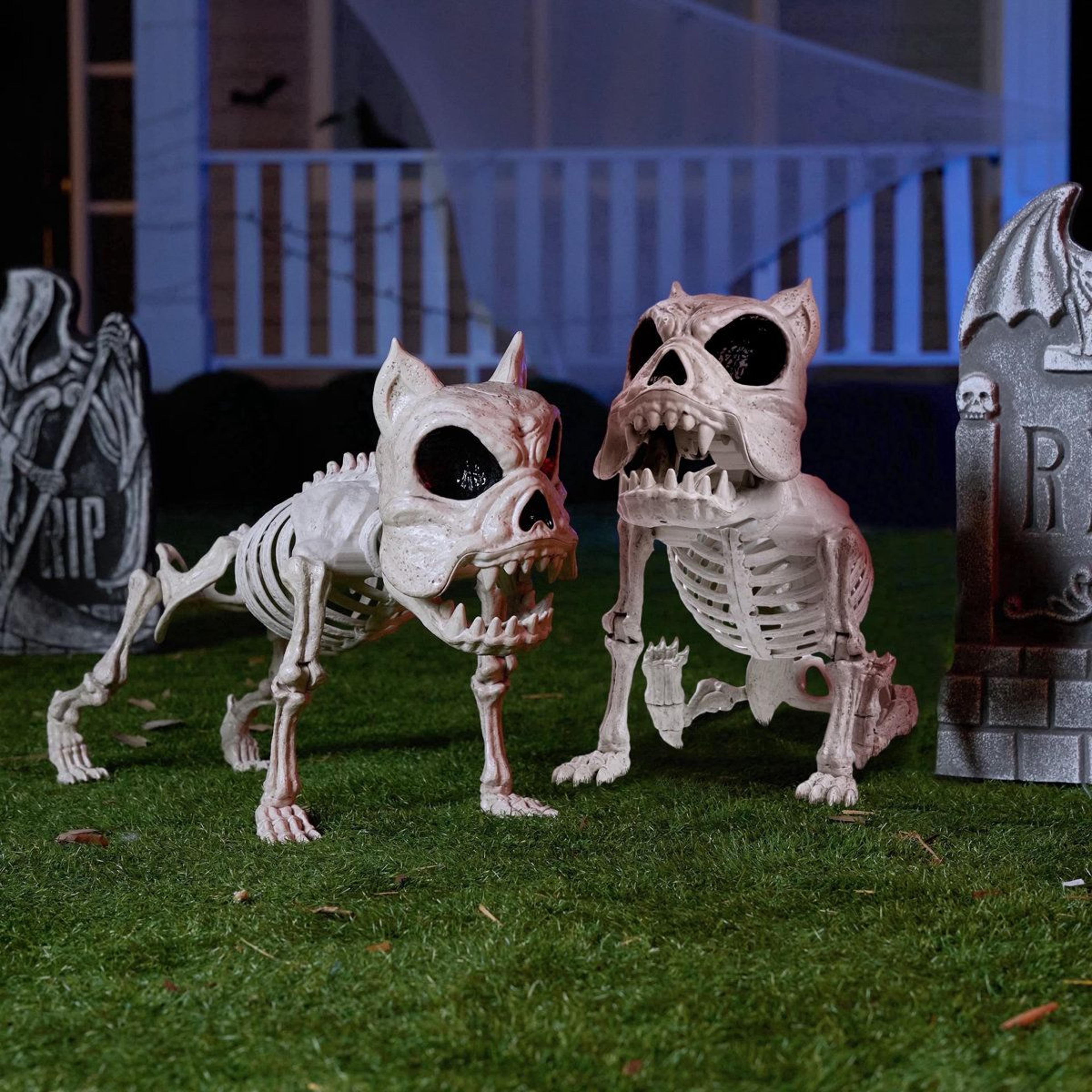 Freestanding Halloween Outdoor Decoration Black Plastic Figurine 5
