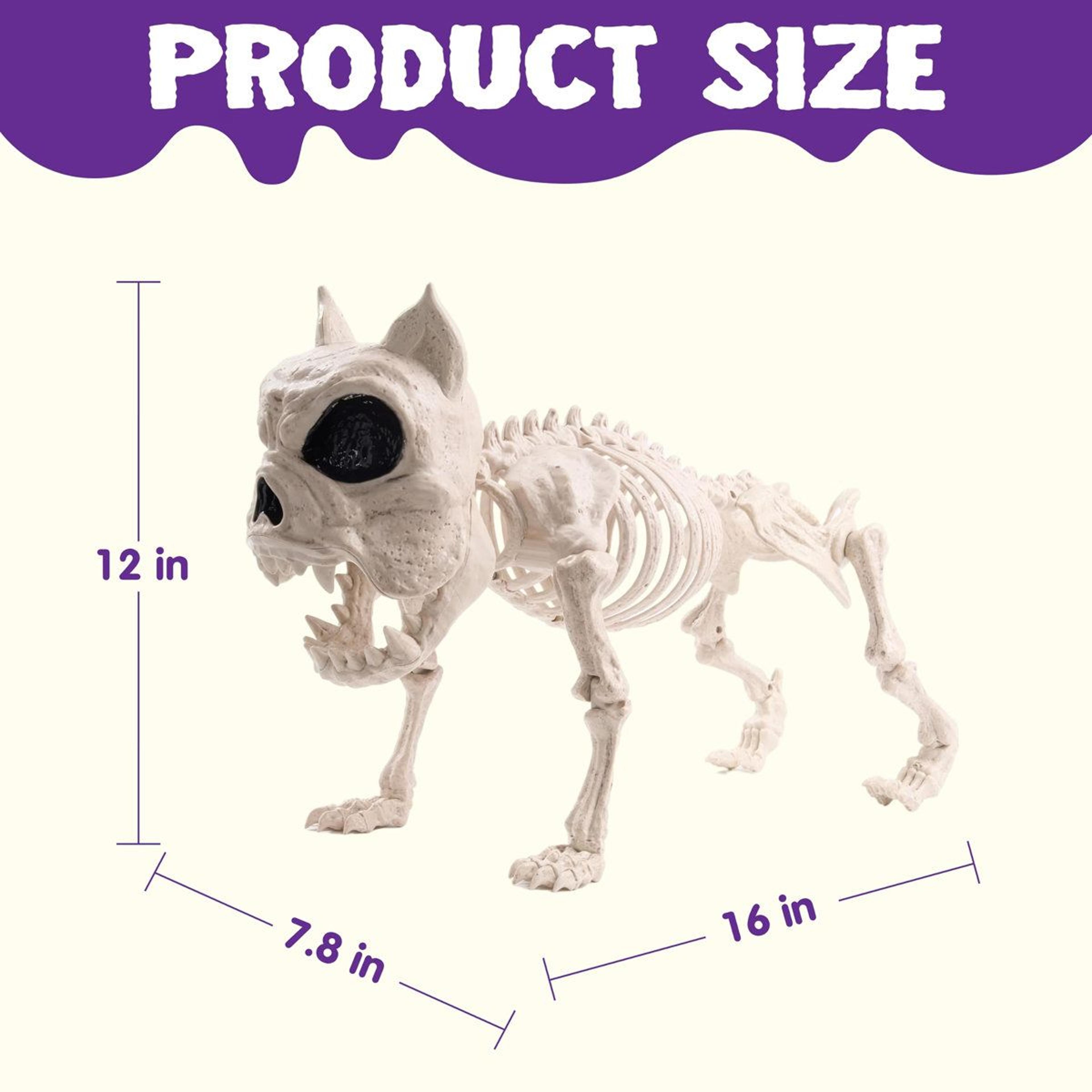 Freestanding Halloween Outdoor Decoration Black Plastic Figurine 4