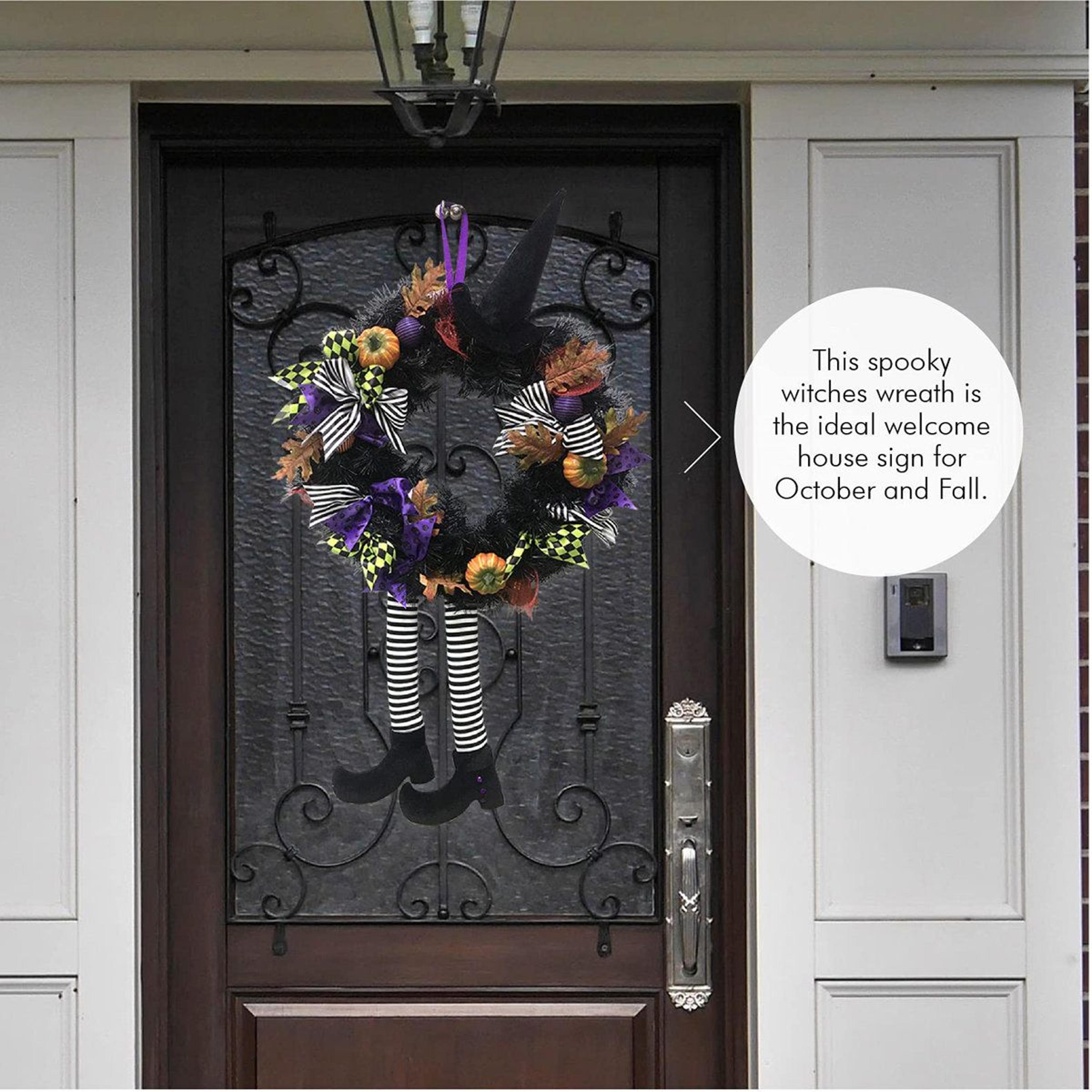 Handcrafted Artificial Tinsel Wreath For Outdoor Decoration 2