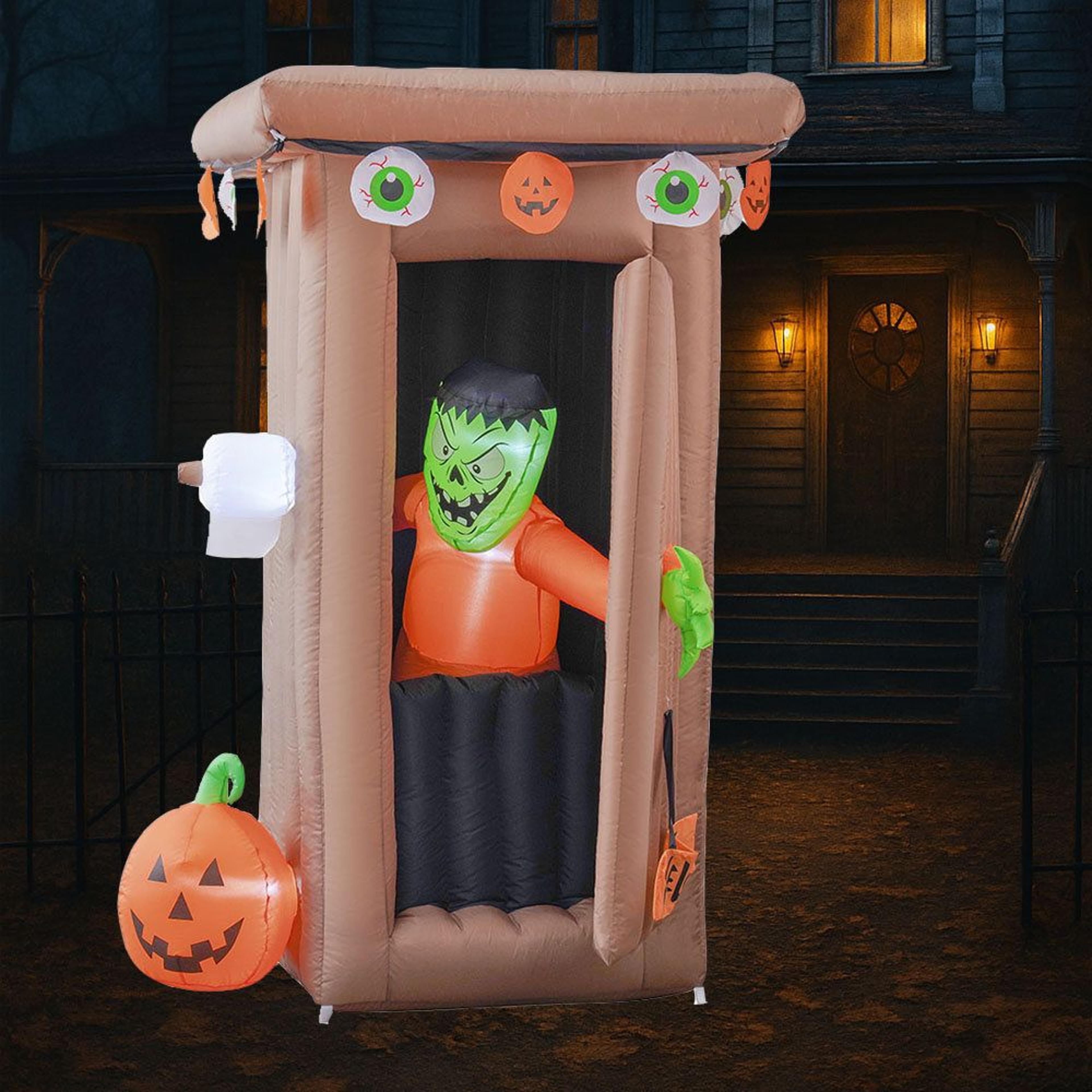 halloween outdoor inflatable decoration with led lights
