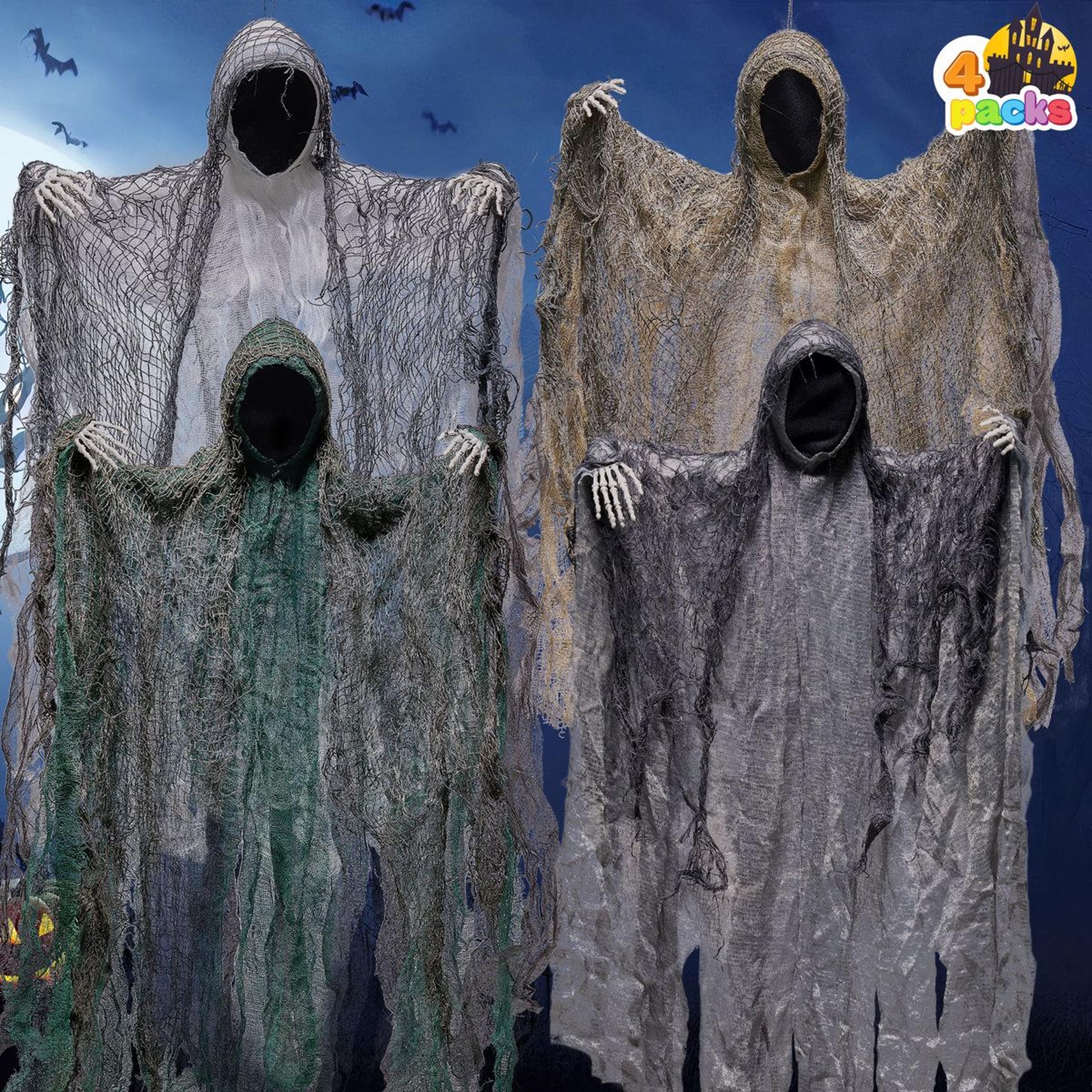 halloween hanging faceless ghost decorations multicolor set