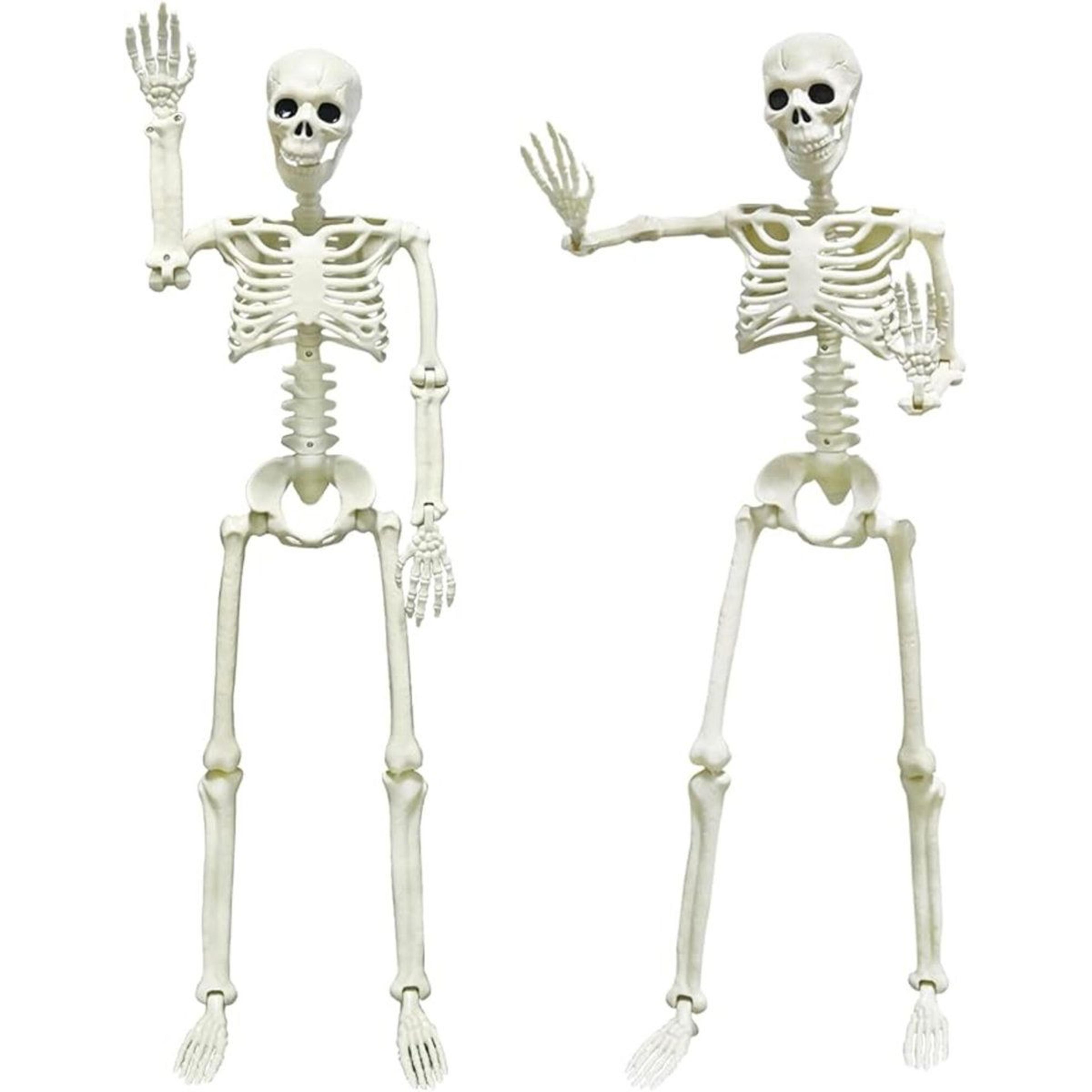 poseable halloween skeleton decorations with movable joints