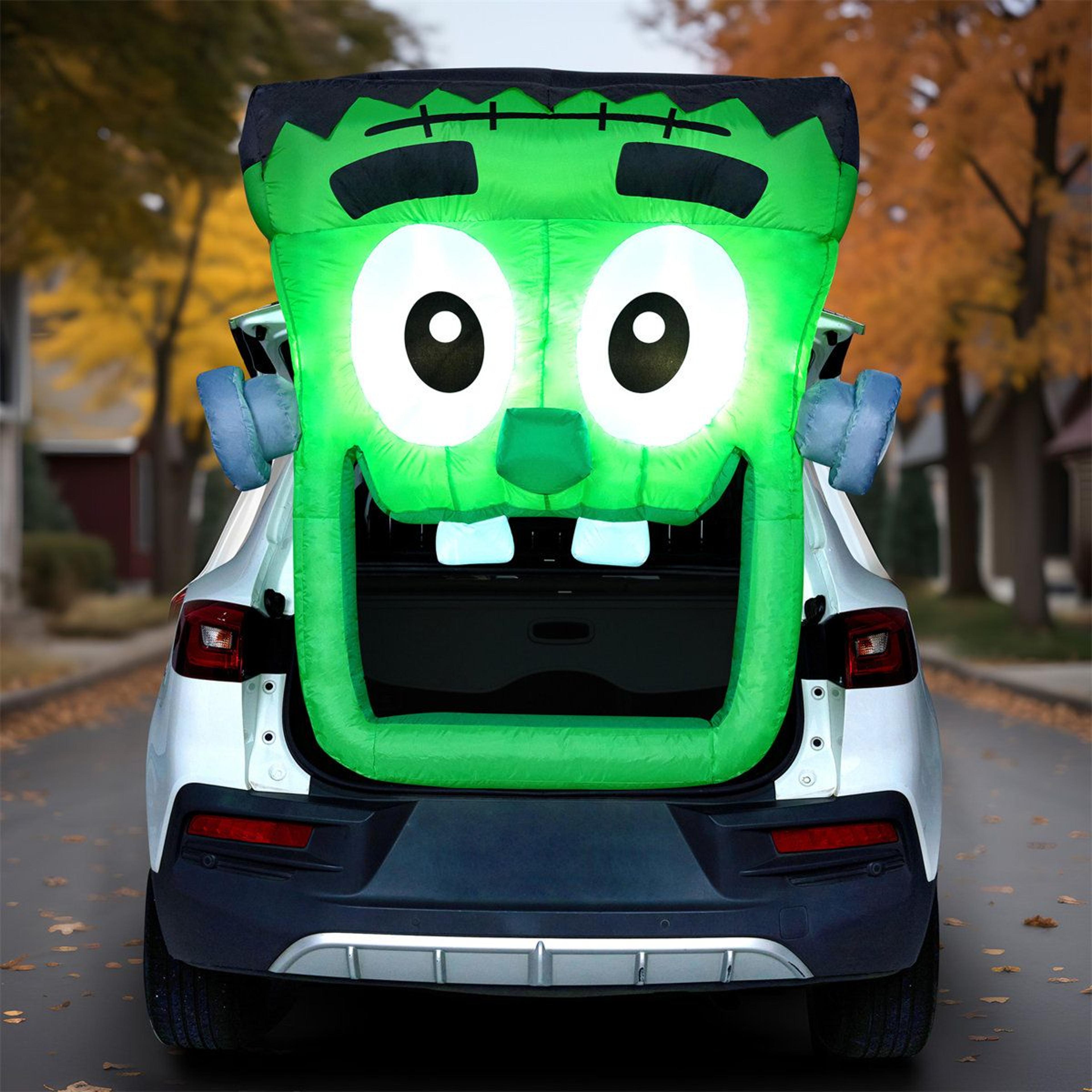 plug in zombie halloween outdoor decoration