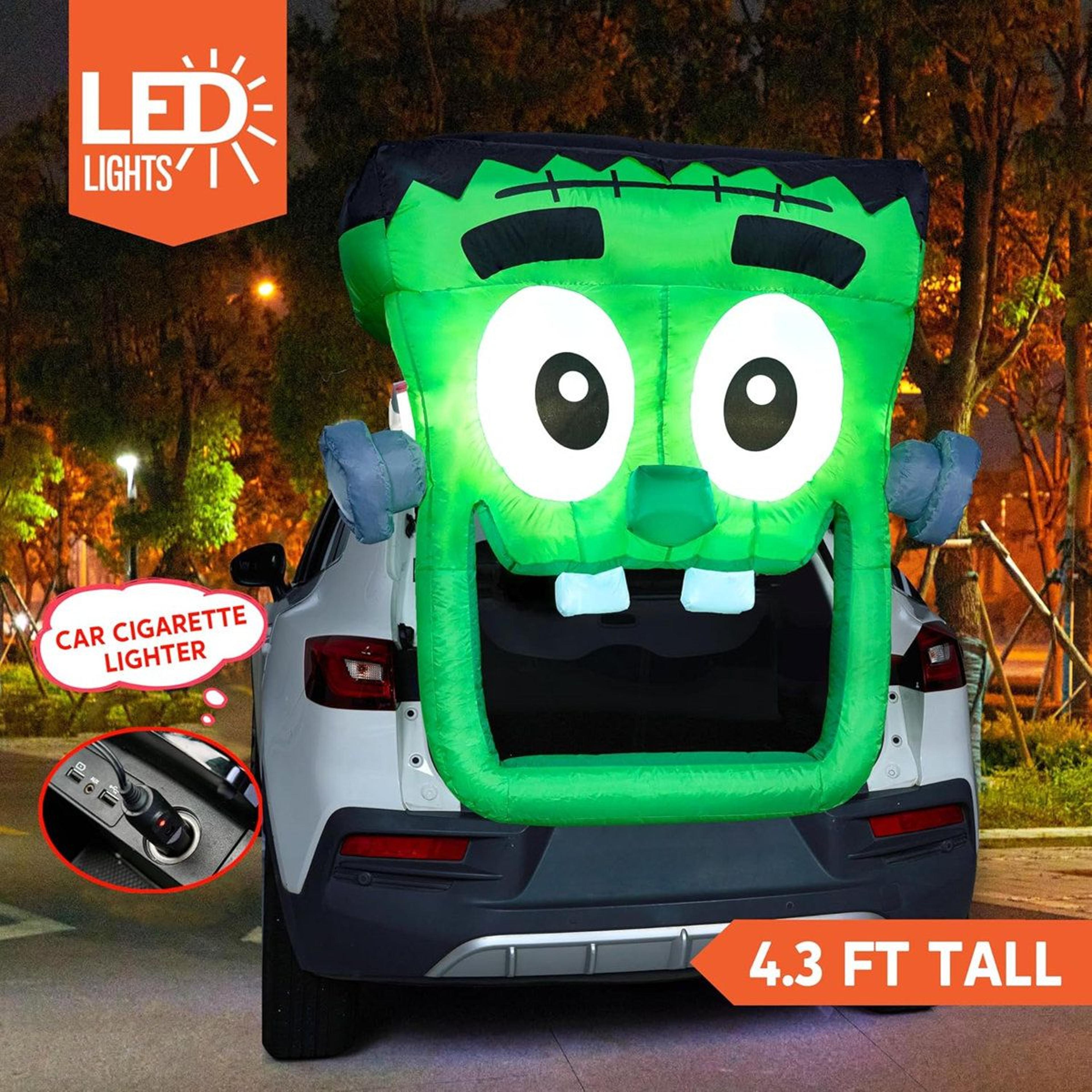Plug In Zombie Halloween Outdoor Decoration 4