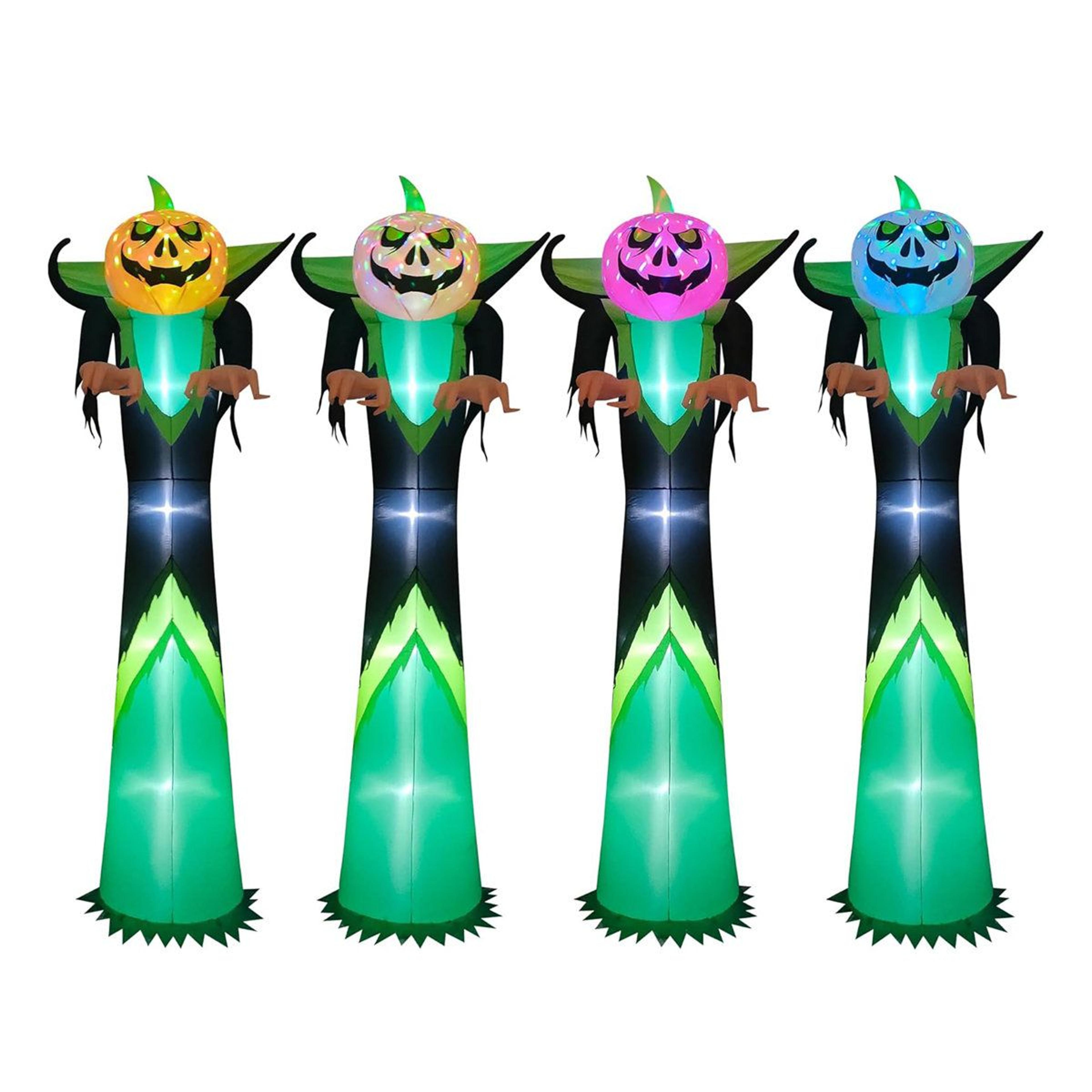 halloween inflatable outdoor decoration with led