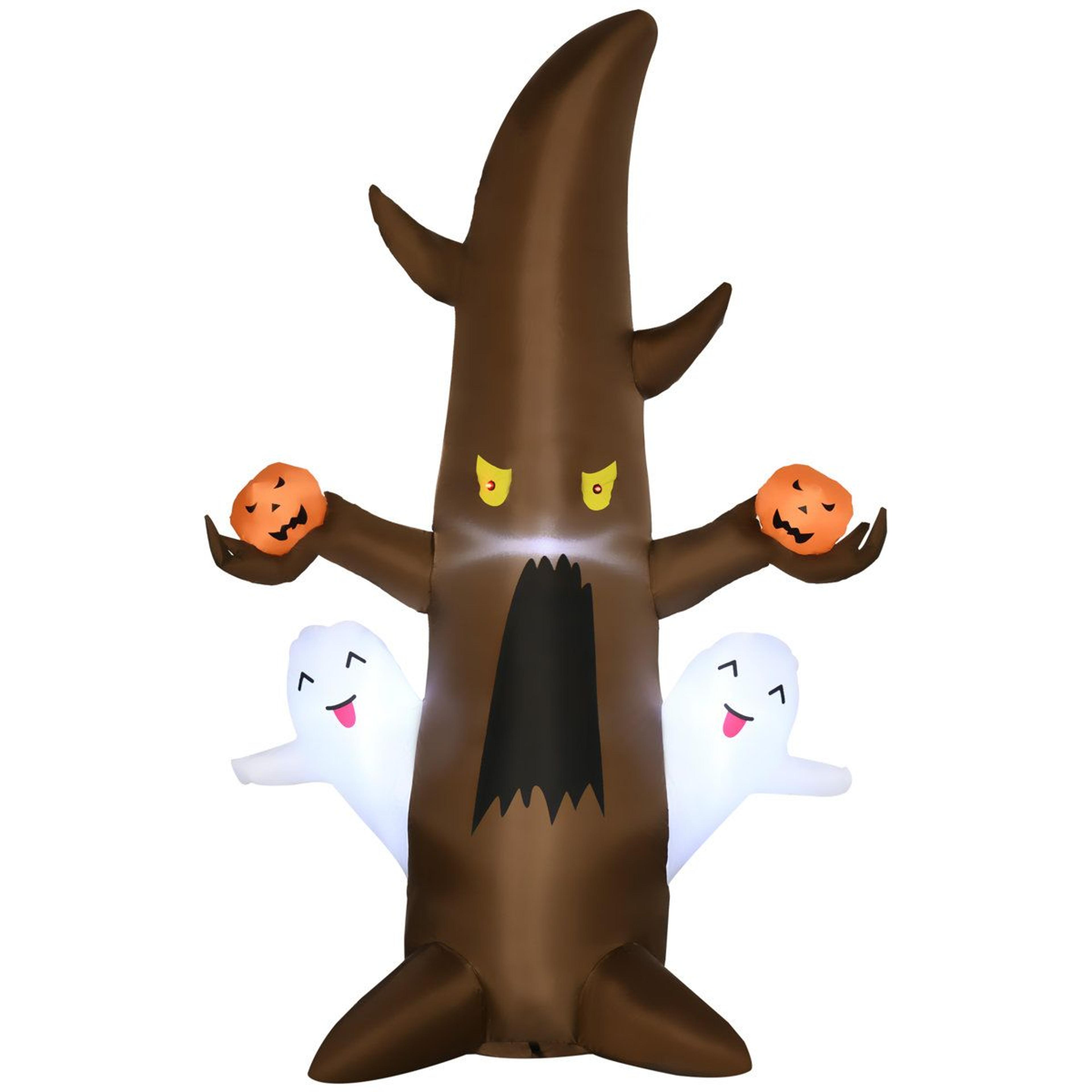 halloween inflatable ghost outdoor decoration with led lights