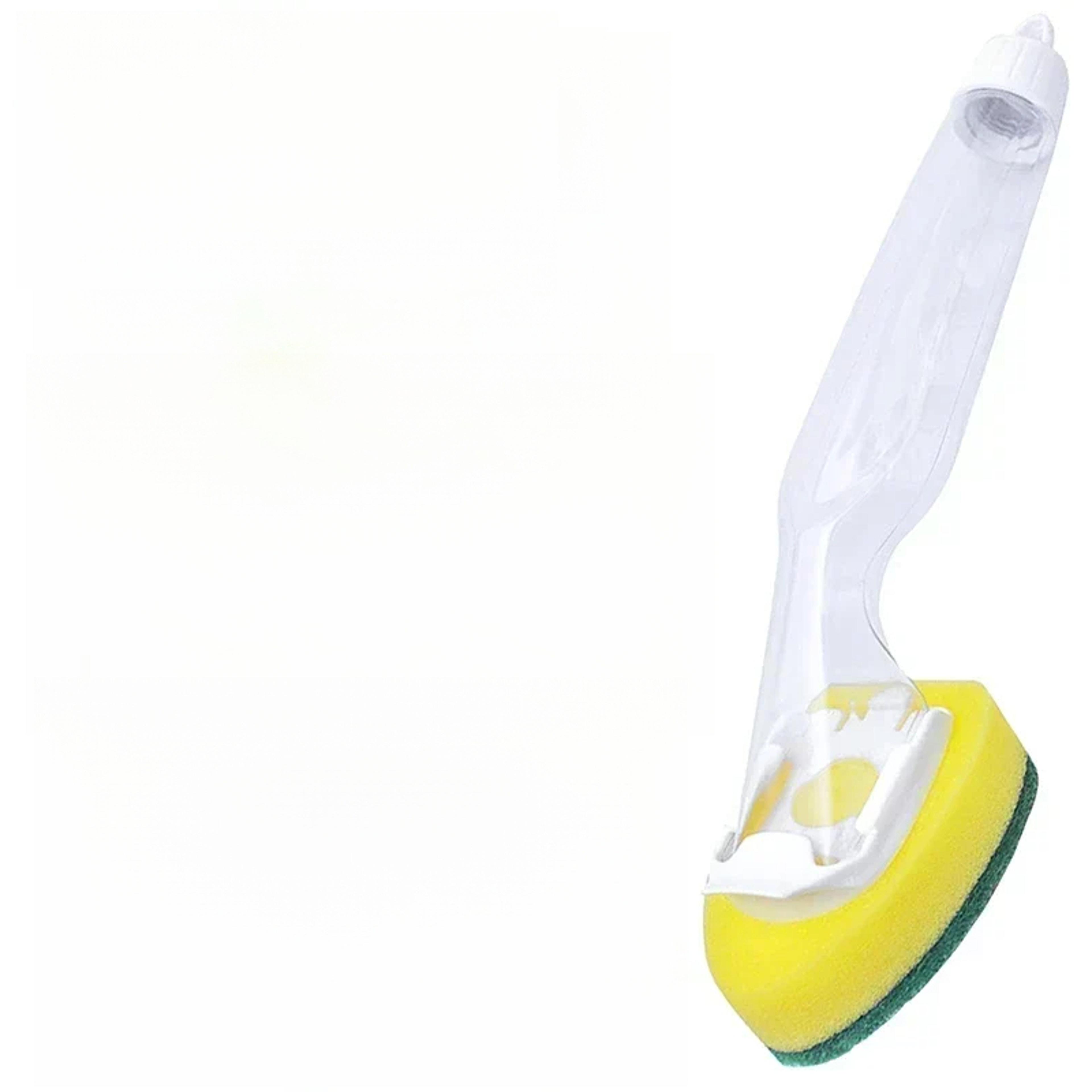 soap dispenser dish sponge replacement scrubber heads for fast kitchen cleaning