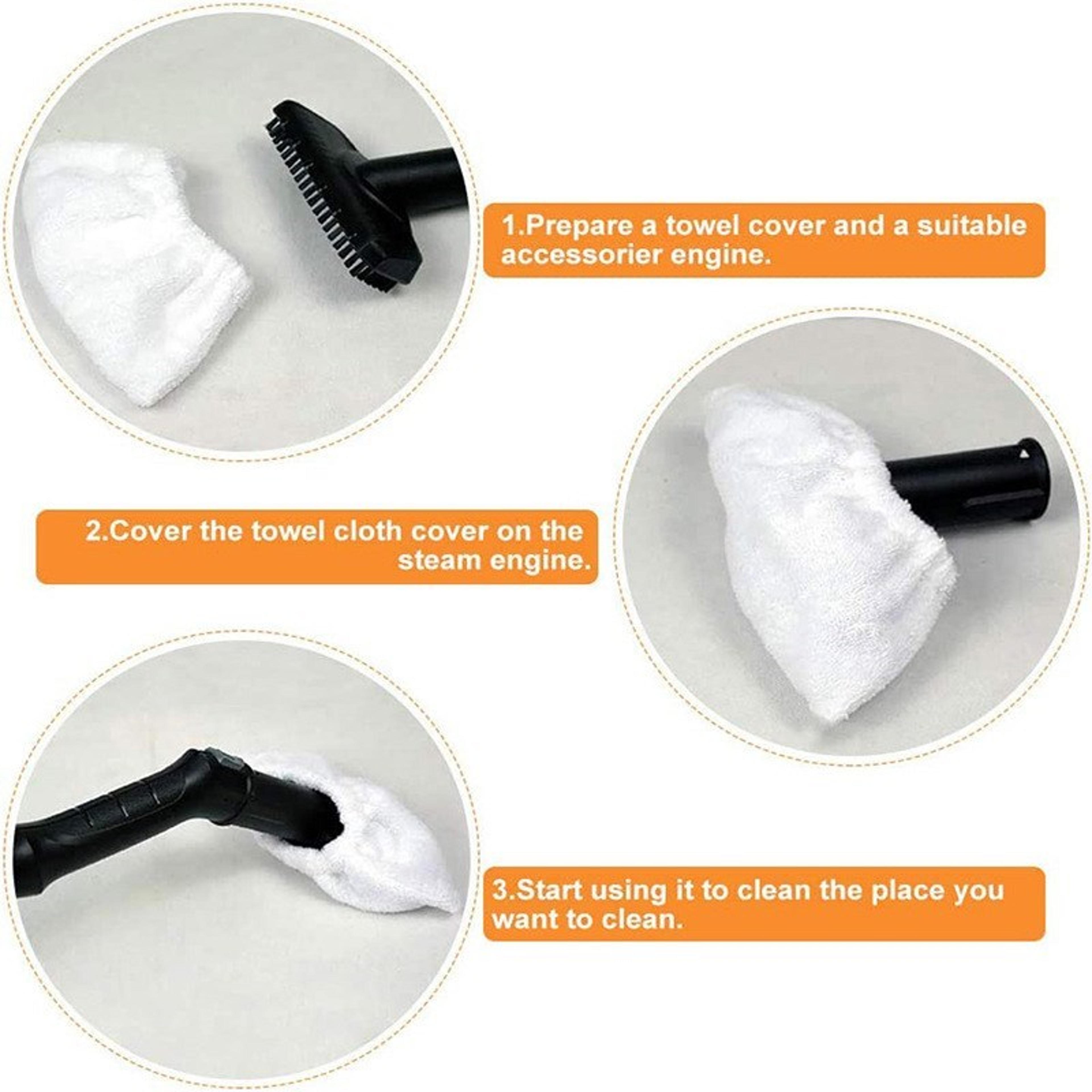 Reusable Microfiber Steam Mop Pads For Karcher EasyFix Steam Cleaner 2