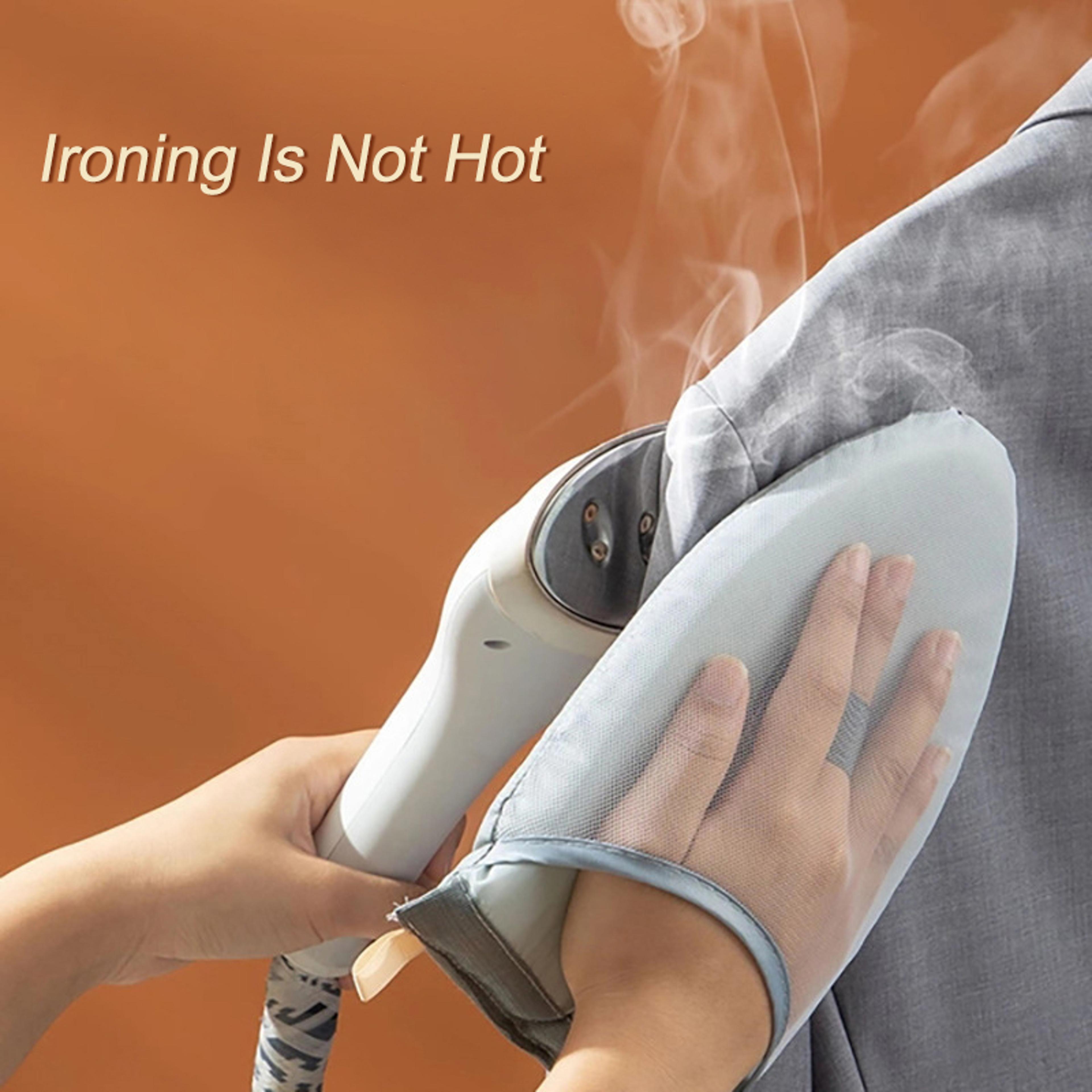 Heat Resistant Garment Steamer Glove Anti Steam Ironing Mitt With Finger Loop 1