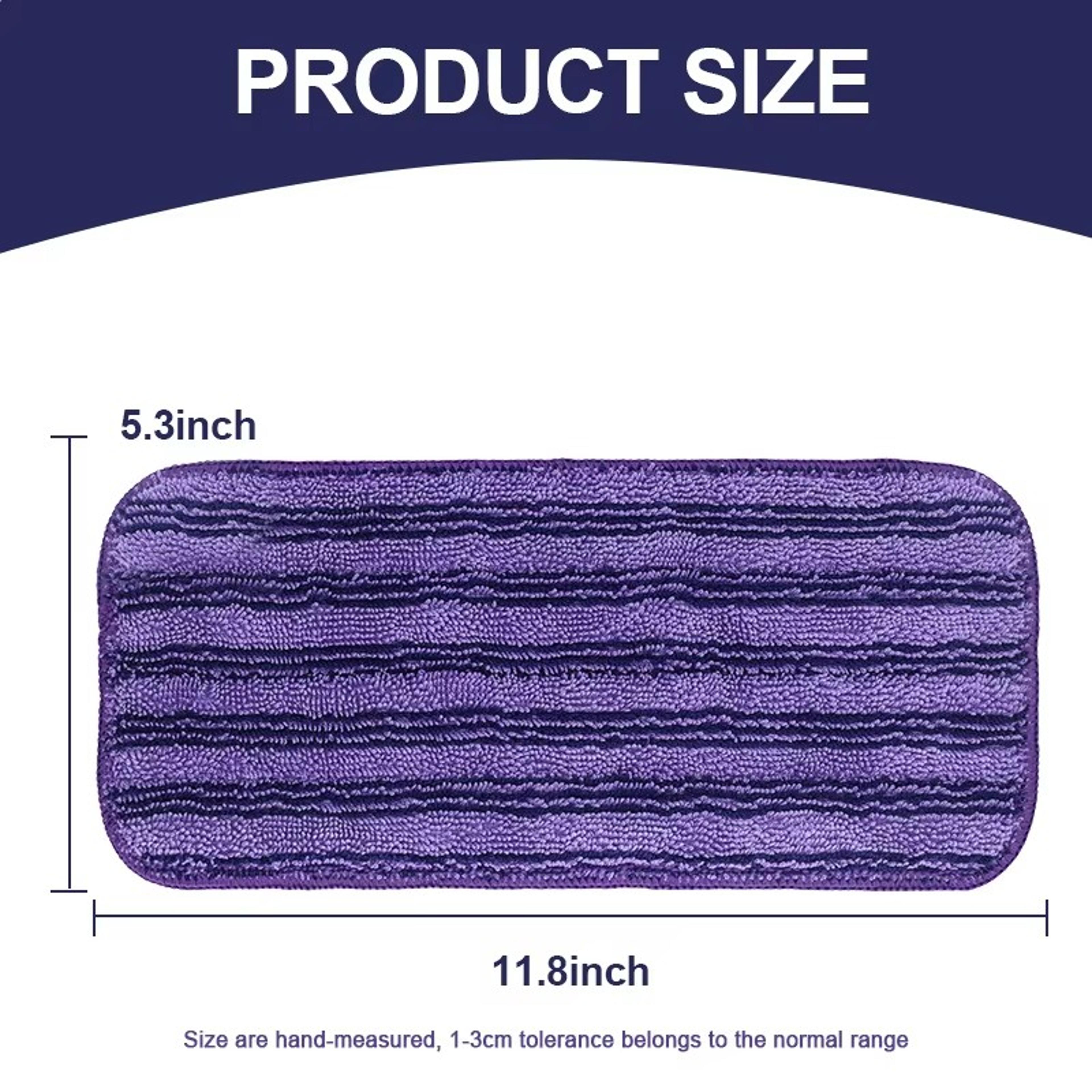EcoClean Reusable Mop Pads For Swiffer WetJet Pads  Microfiber Mop Pads For Wet  Dry Cleaning 4