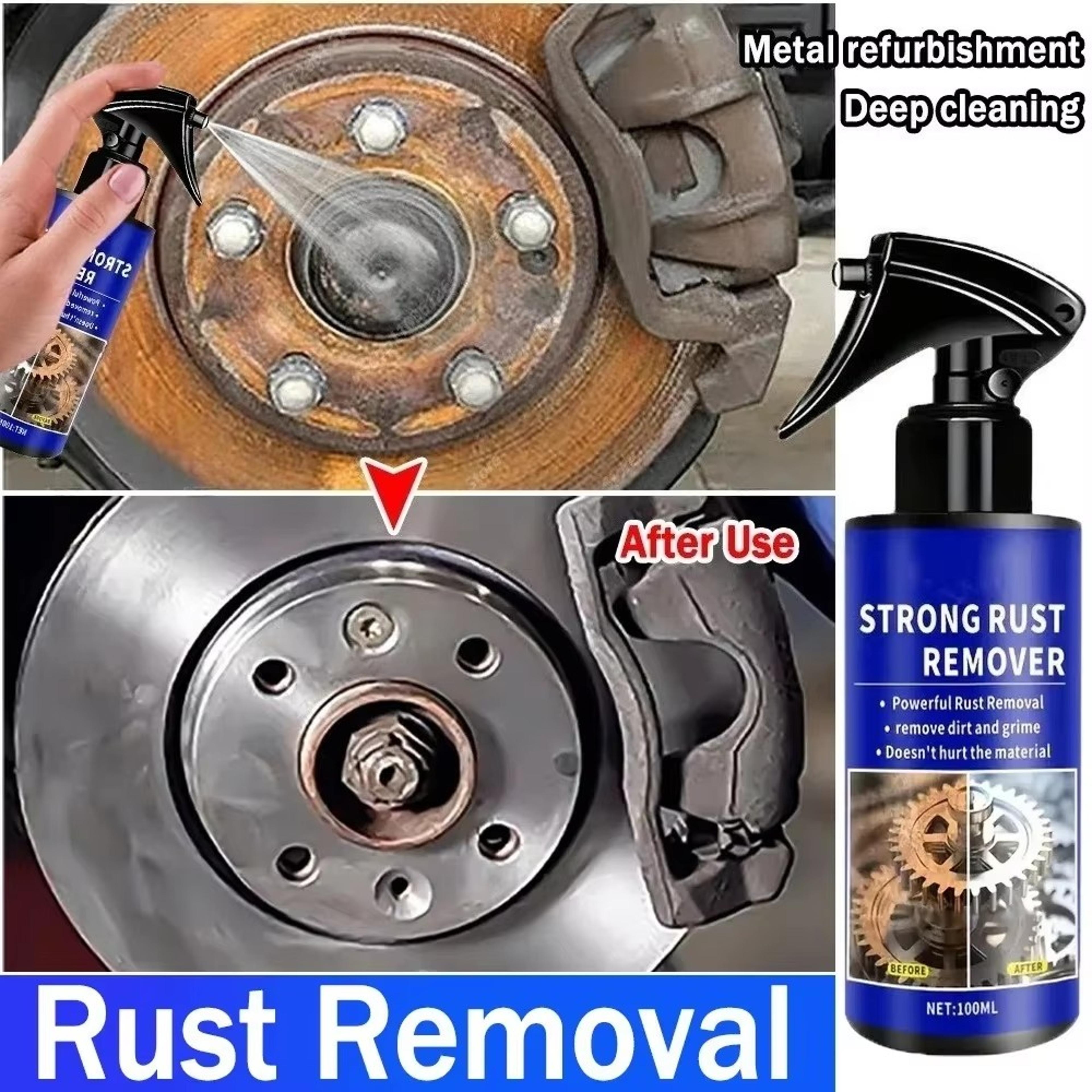 QuickShield Car Rust Remover Spray For Metal Exhaust Pipes  Auto Parts 2