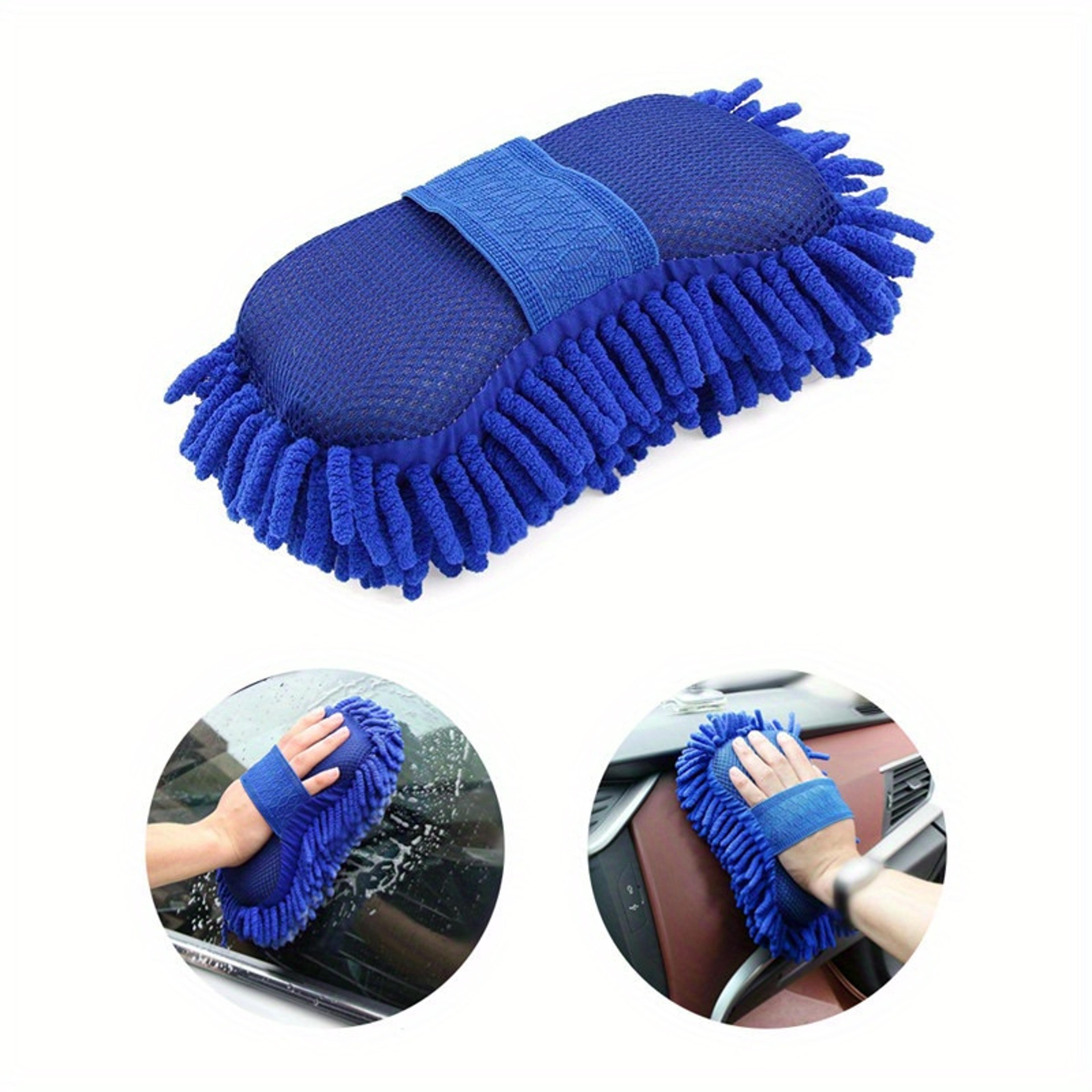 Premium Microfiber Car Cleaning Sponge Scratch Free Car Wash Sponge For Auto Home  Motorcycle 1