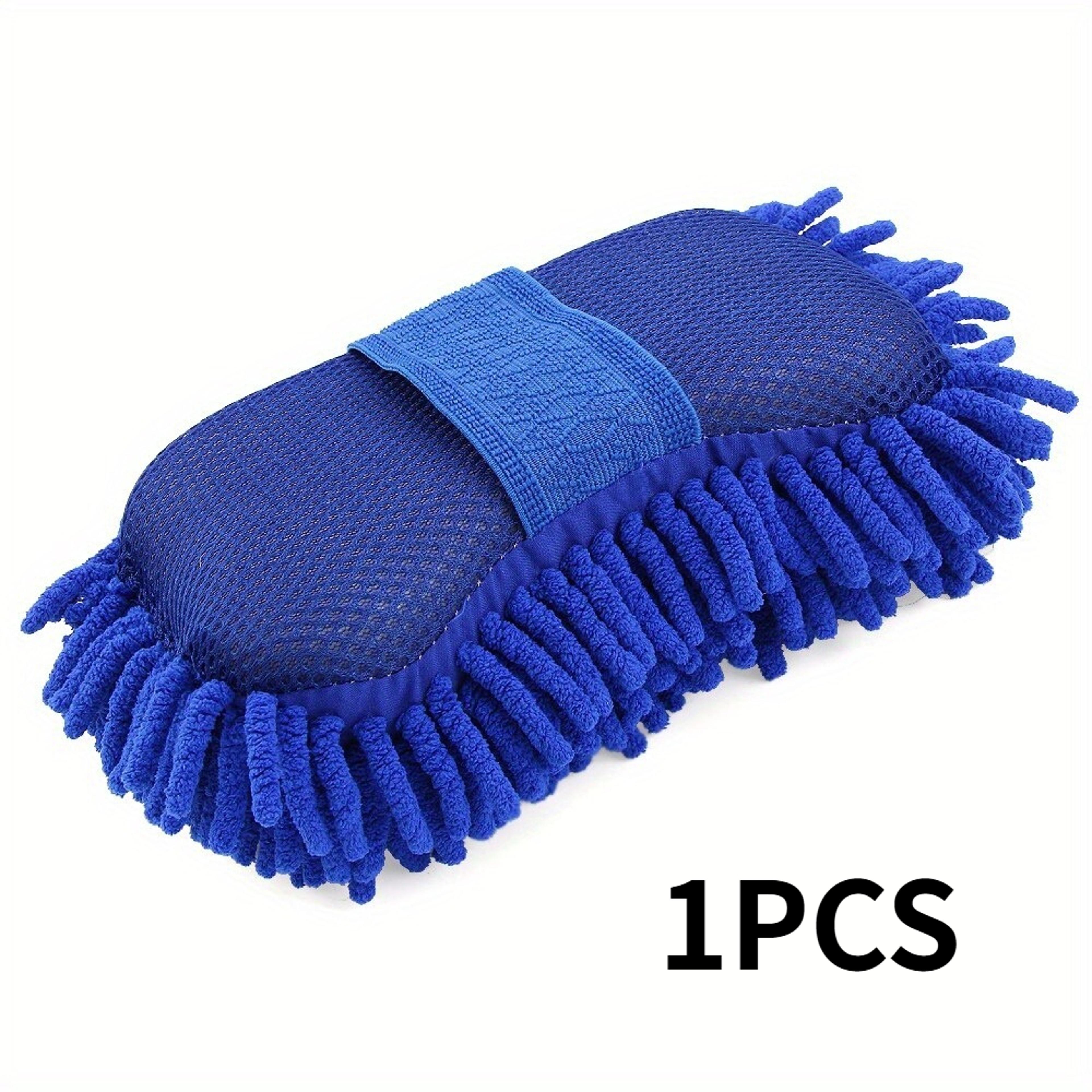 Premium Microfiber Car Cleaning Sponge Scratch Free Car Wash Sponge For Auto Home  Motorcycle 6