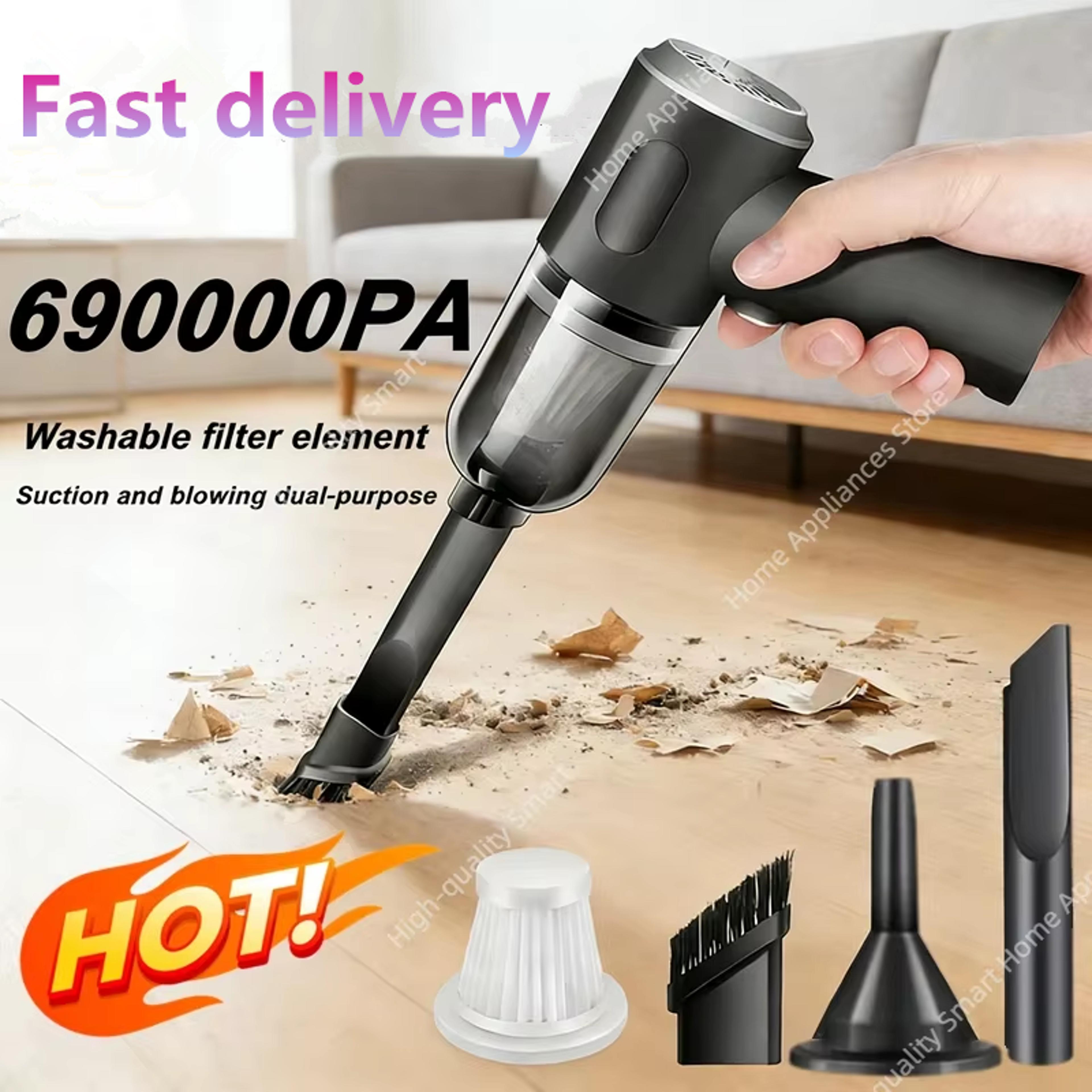 PowerMax Cordless Car Vacuum Wet Dry Handheld Vacuum Cleaner With Fast Rechargeable Battery 1