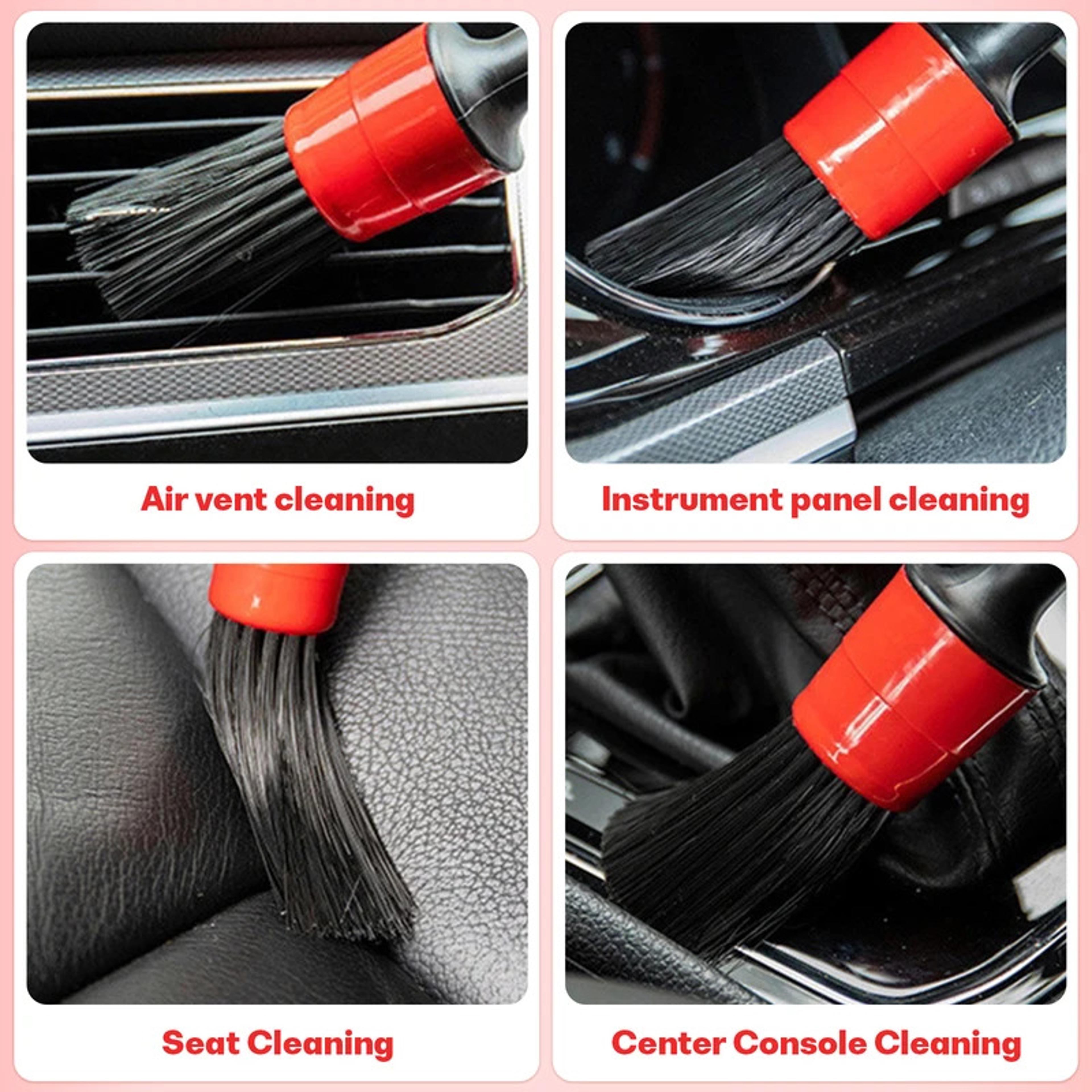 Premium Car Detailing Brush Set For Interior Dashboard  Wheel Rim Cleaning 2