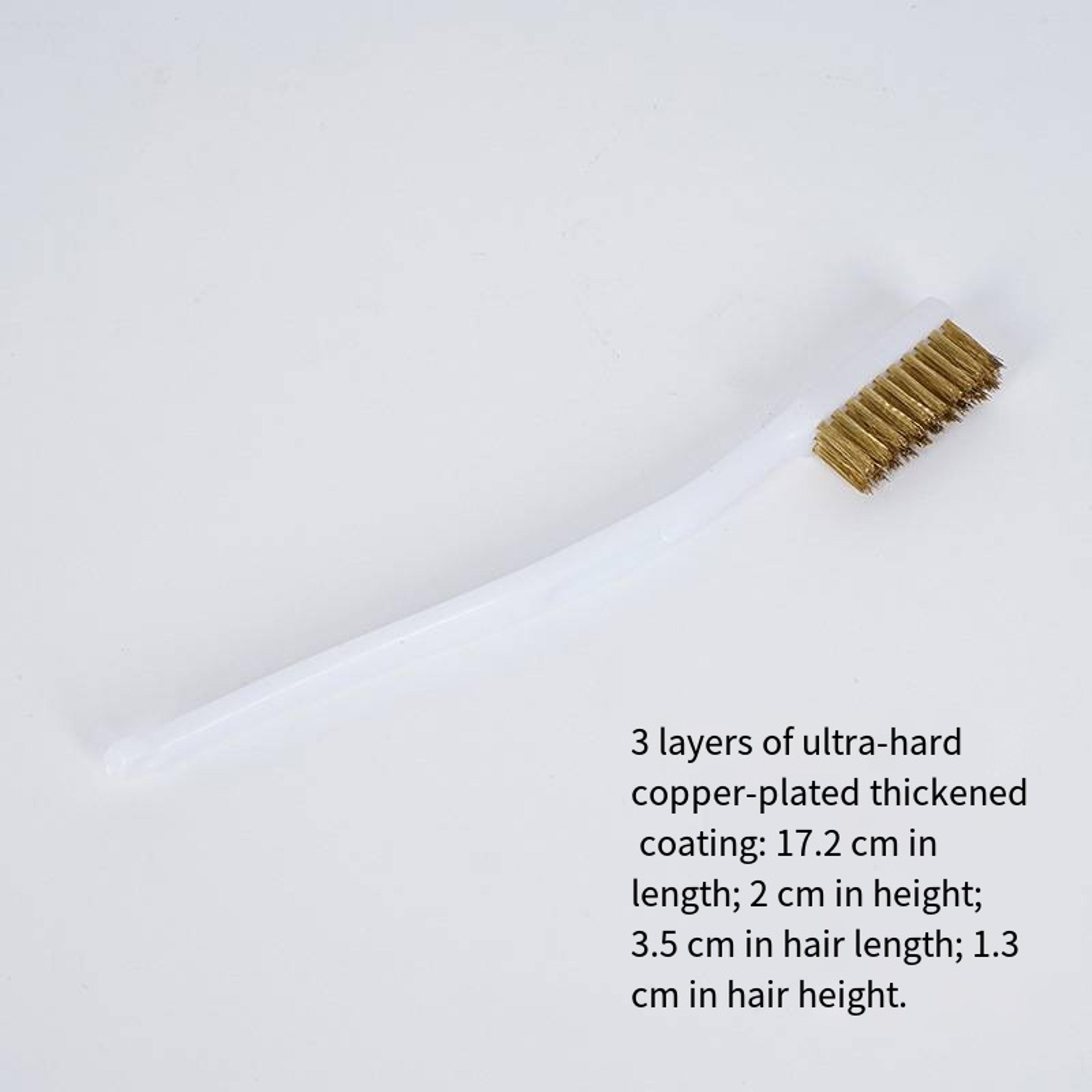 Piece Steel Wire Brush Set For Rust Removal Metal Cleaning  Paint Stripping 2