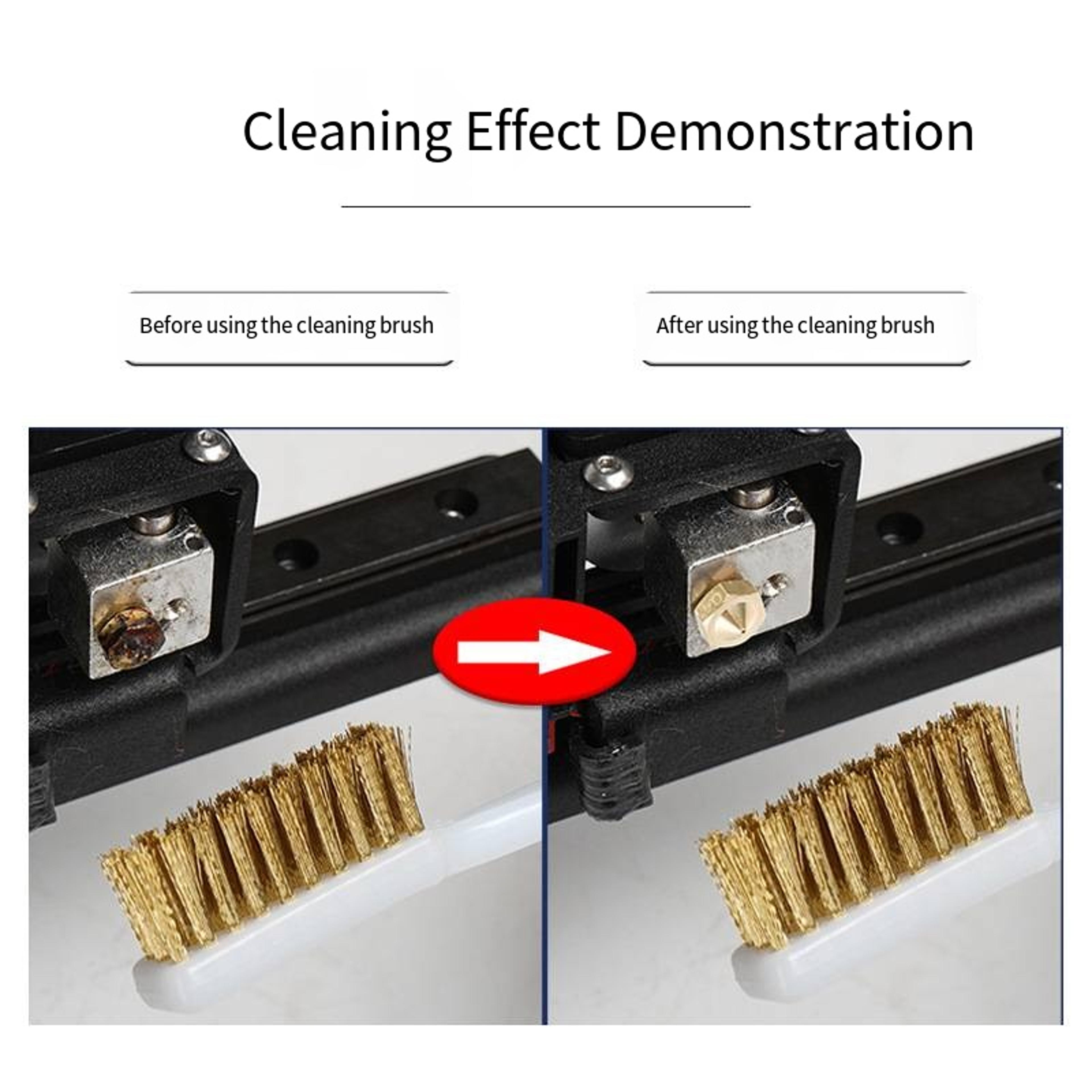 Piece Steel Wire Brush Set For Rust Removal Metal Cleaning  Paint Stripping 3