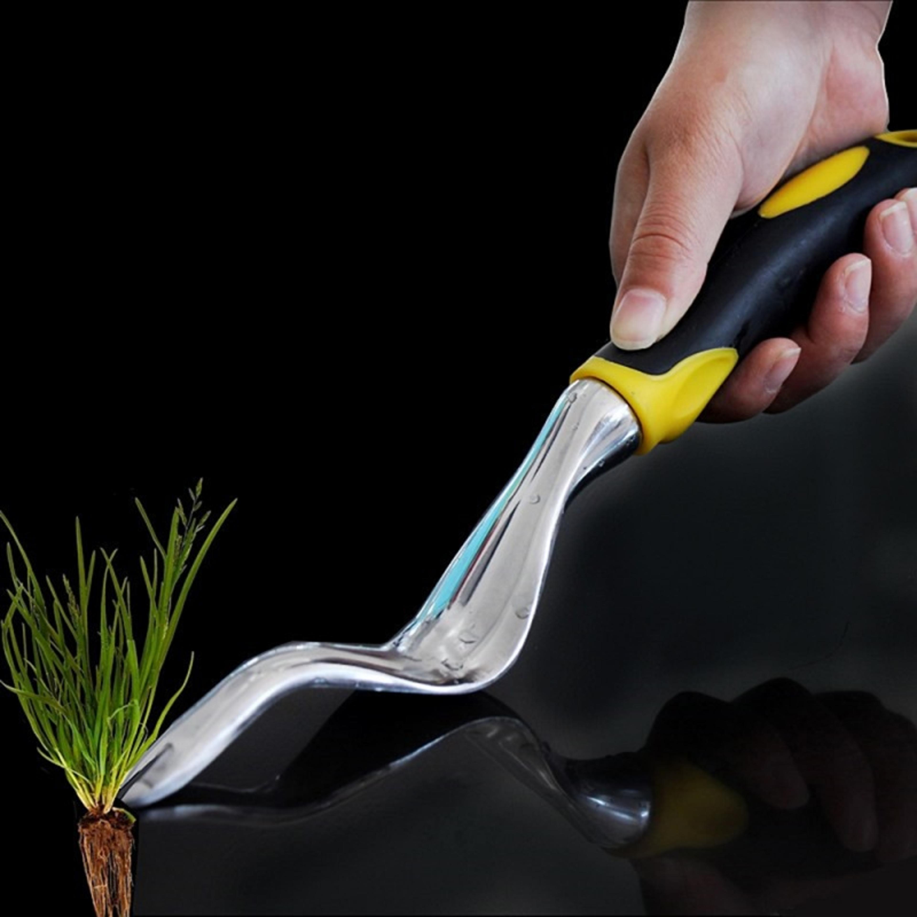 Premium Hand Weeder Tool With Ergonomic Handle For Easy Weed Removal  Garden Root Pulling 2