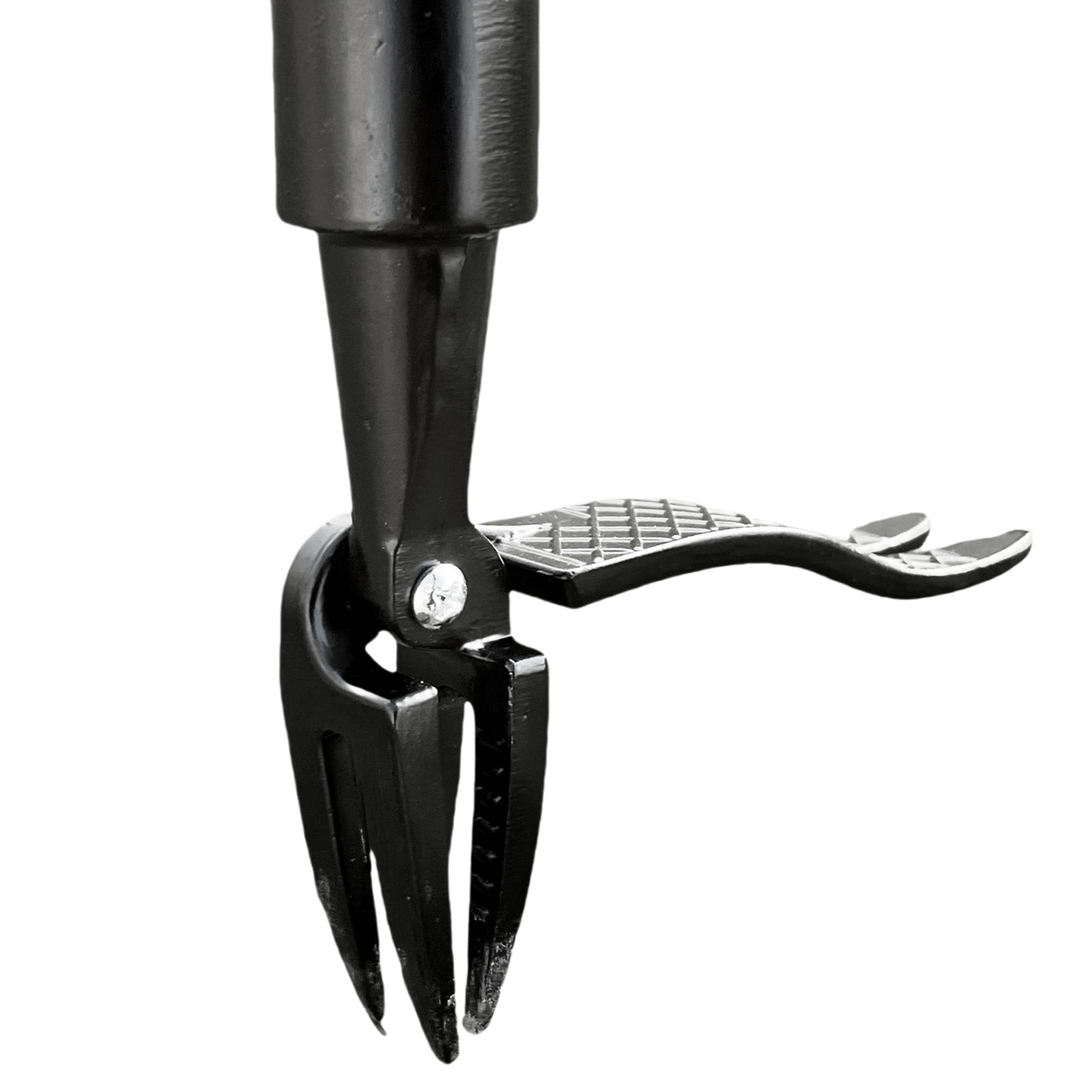 Stand Up Weed Puller Tool With Claw Root Remover  Adjustable Handle 3