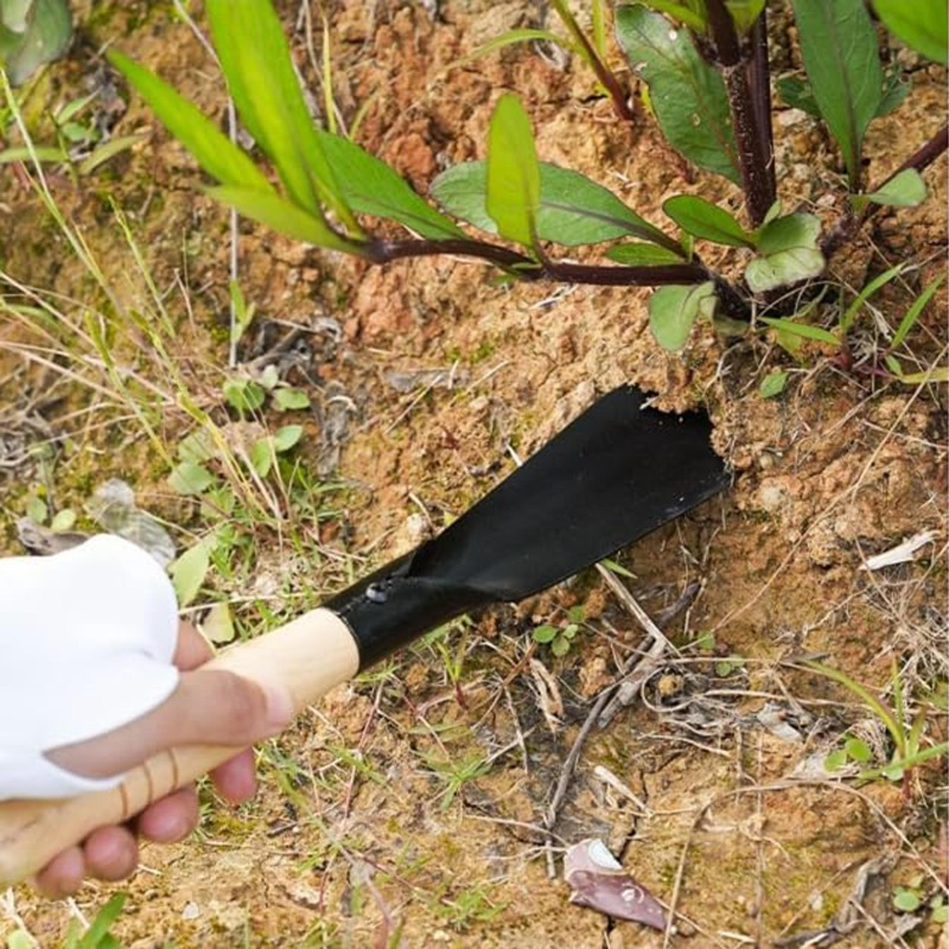 Heavy Duty Garden Hand Trowel For Digging Transplanting Tool  Weeding 3