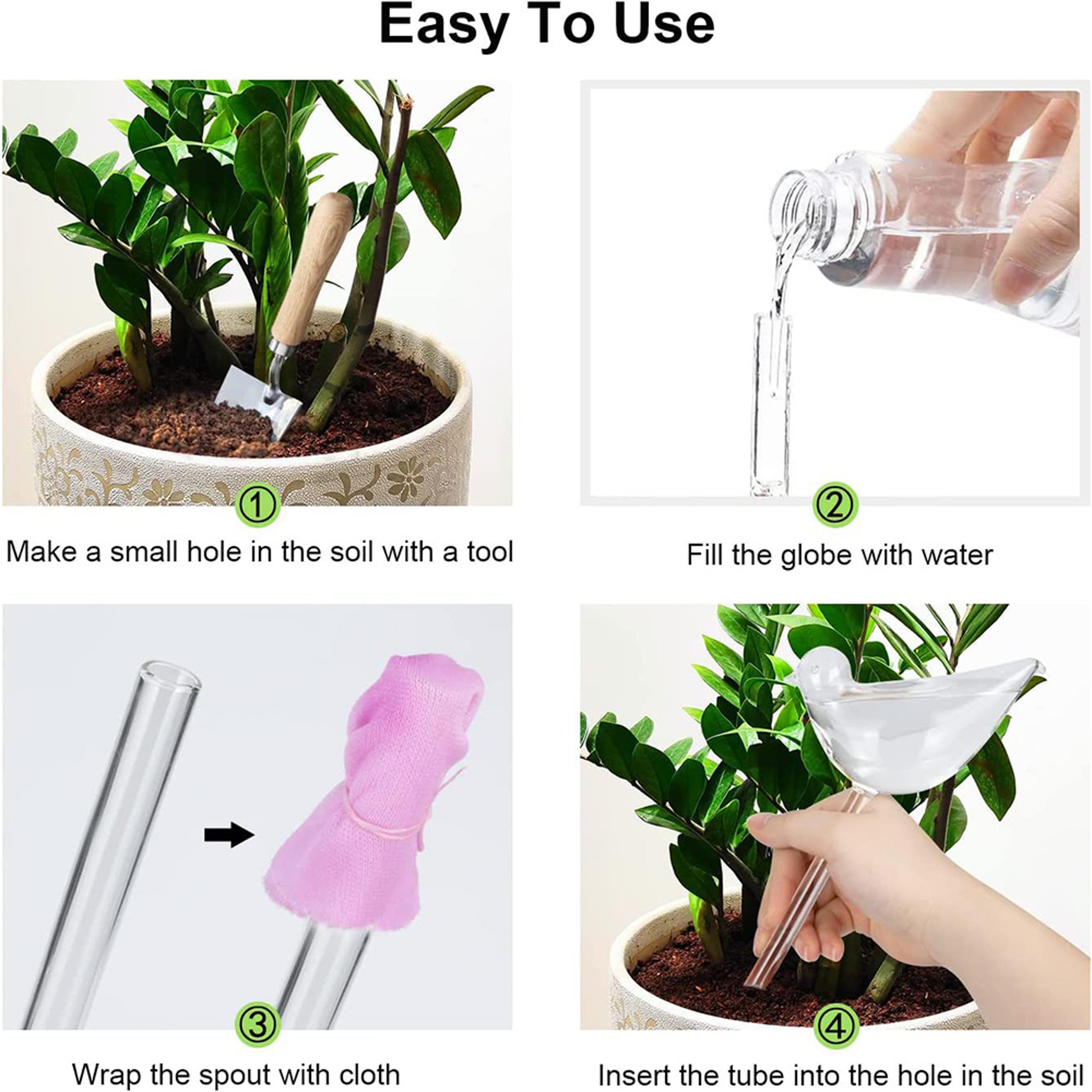 Bird Shape Self Watering Globes For Indoor Plants Automatic Plant Watering Bulbs For Potted Plants 4