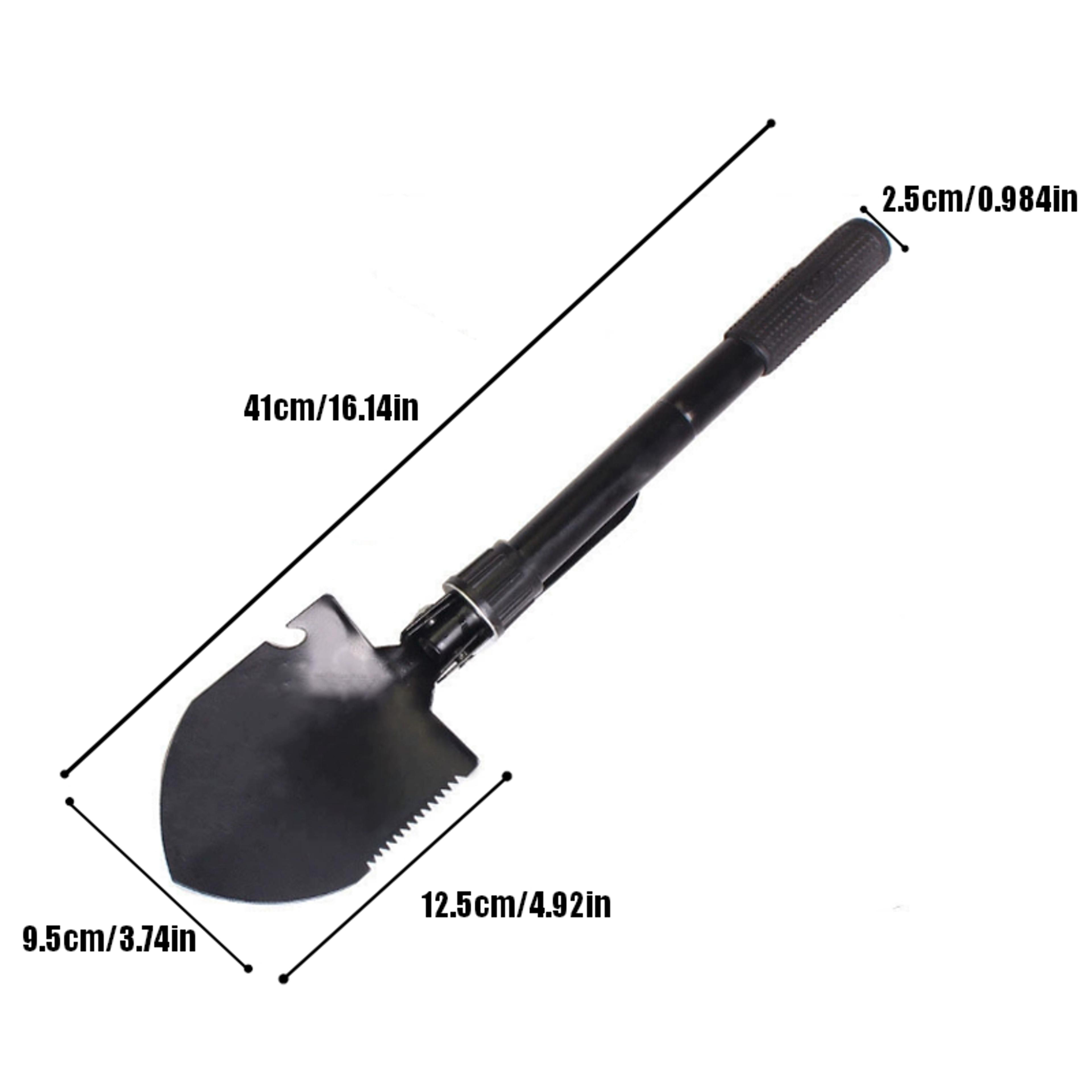 Multifunction Camping Shovel  Garden Hoe Survival Tool For Hiking Digging  Outdoor Adventures 5