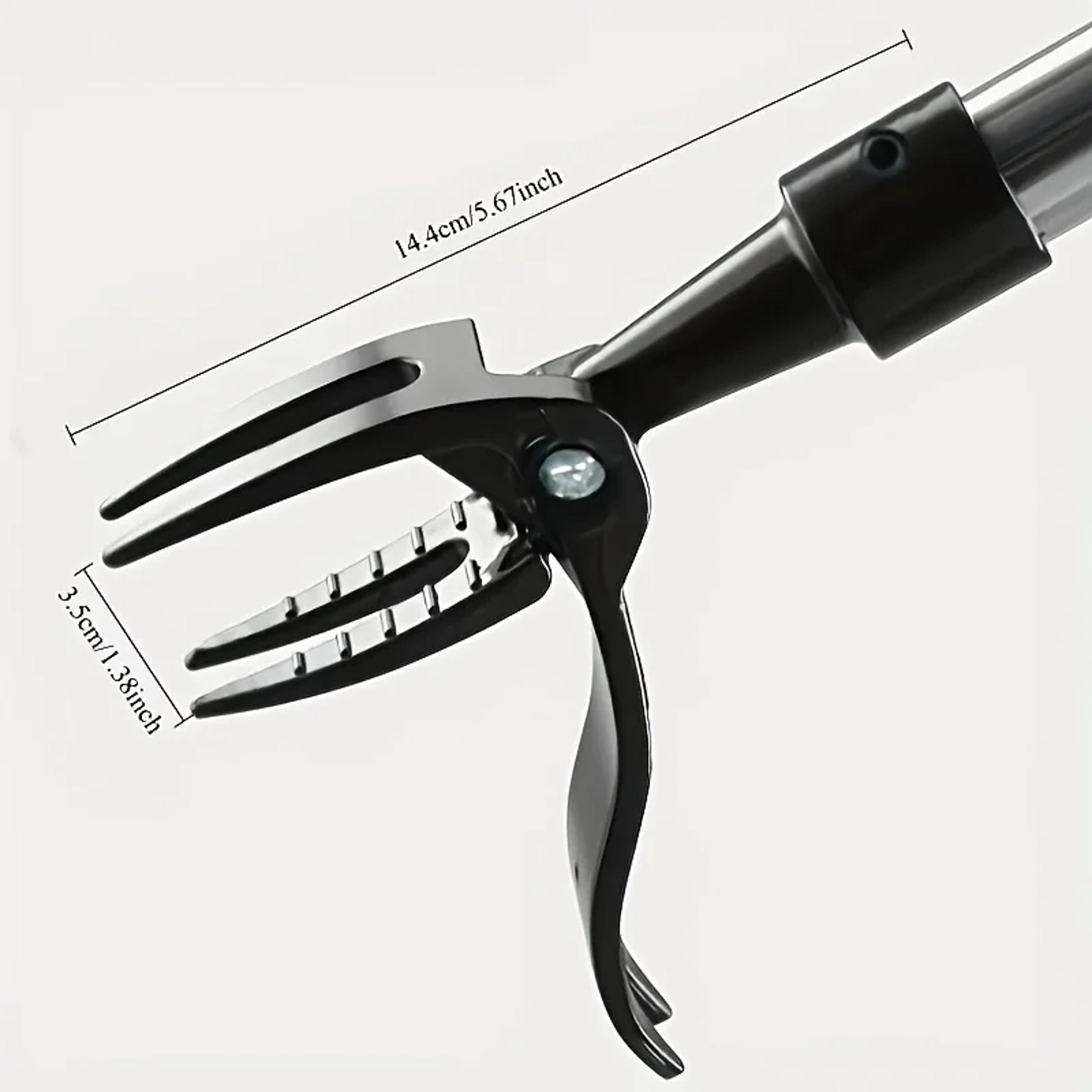 Heavy Duty Stand Up Weed Puller With Adjustable Height Claw Weed Puller Tool For Easy Root Removal 3