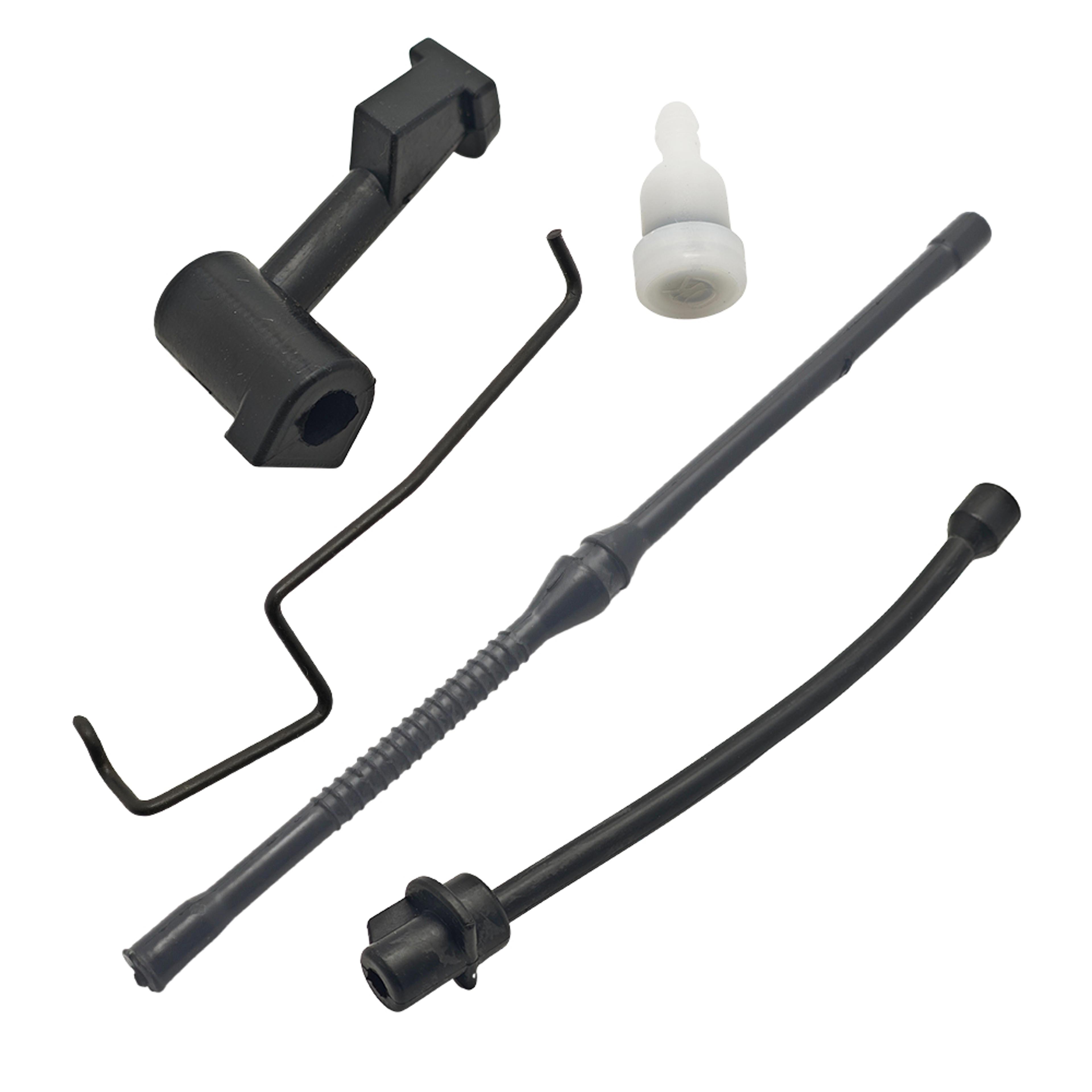 chainsaw fuel line kit with oil hose & throttle rod for  chinese chainsaw parts
