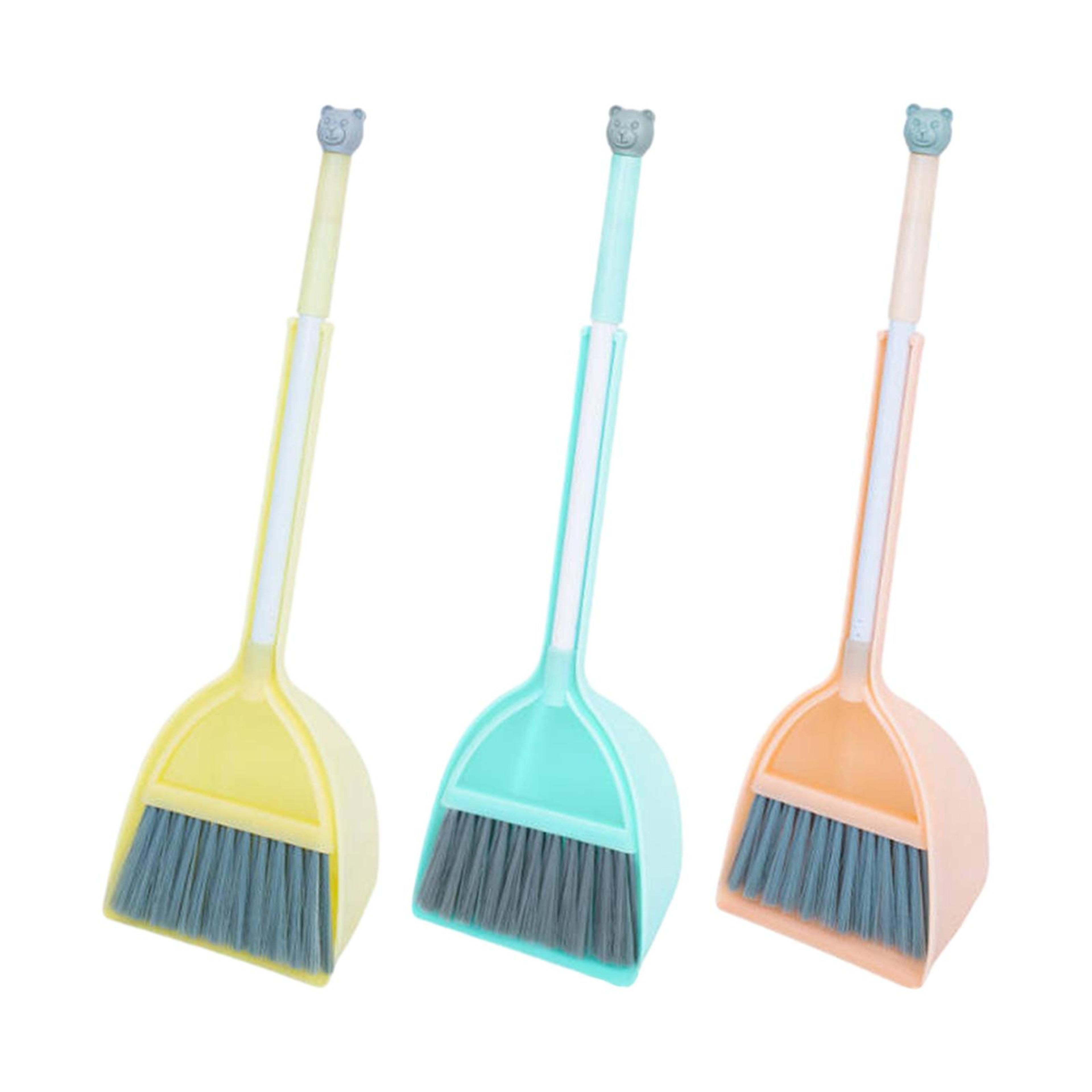 kids cleaning set mini broom & dustpan toy for toddlers pretend play learning