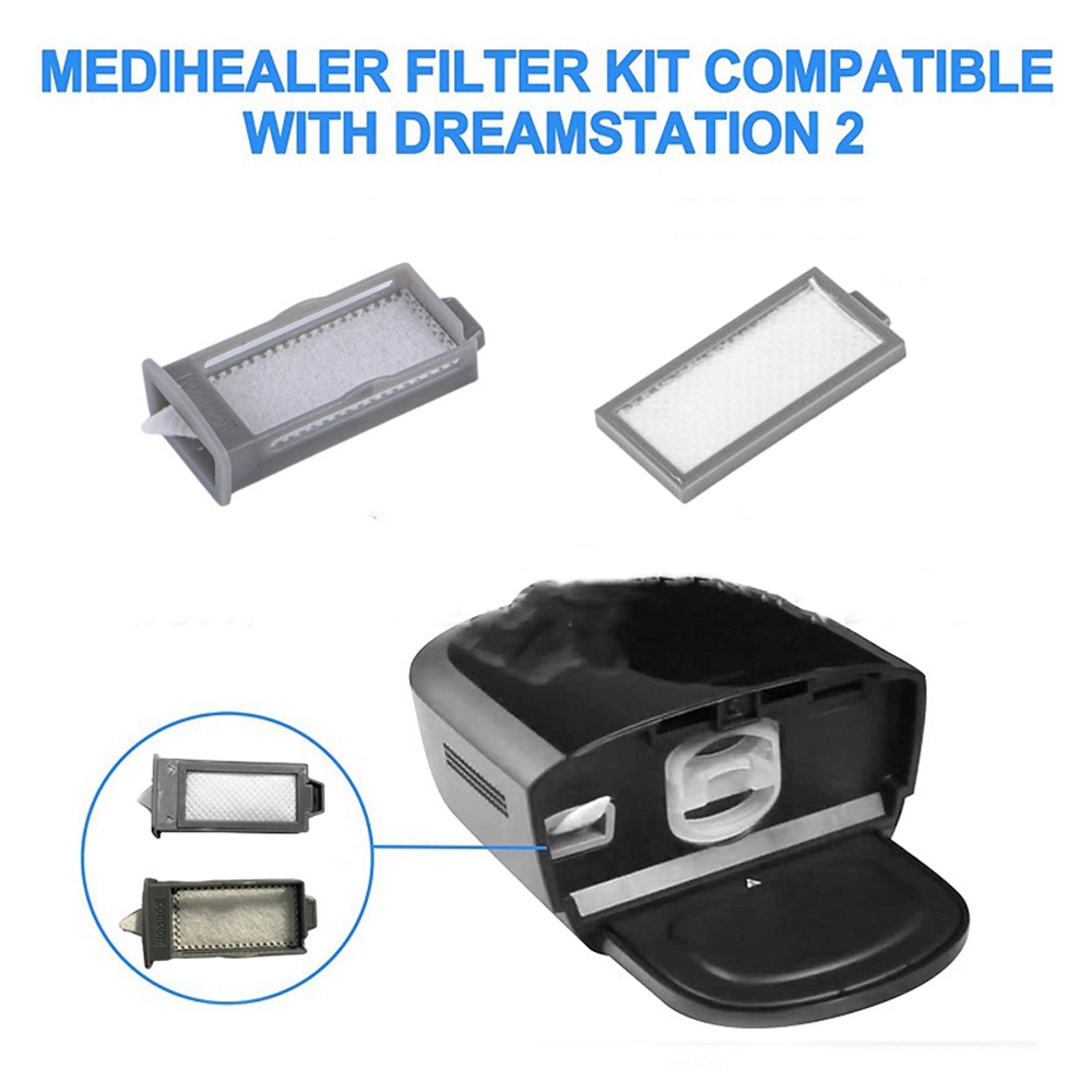 DreamStation CPAP Filters Set Reusable Pollen  Ultra Fine CPAP Replacement Filters For Philips Resp 1