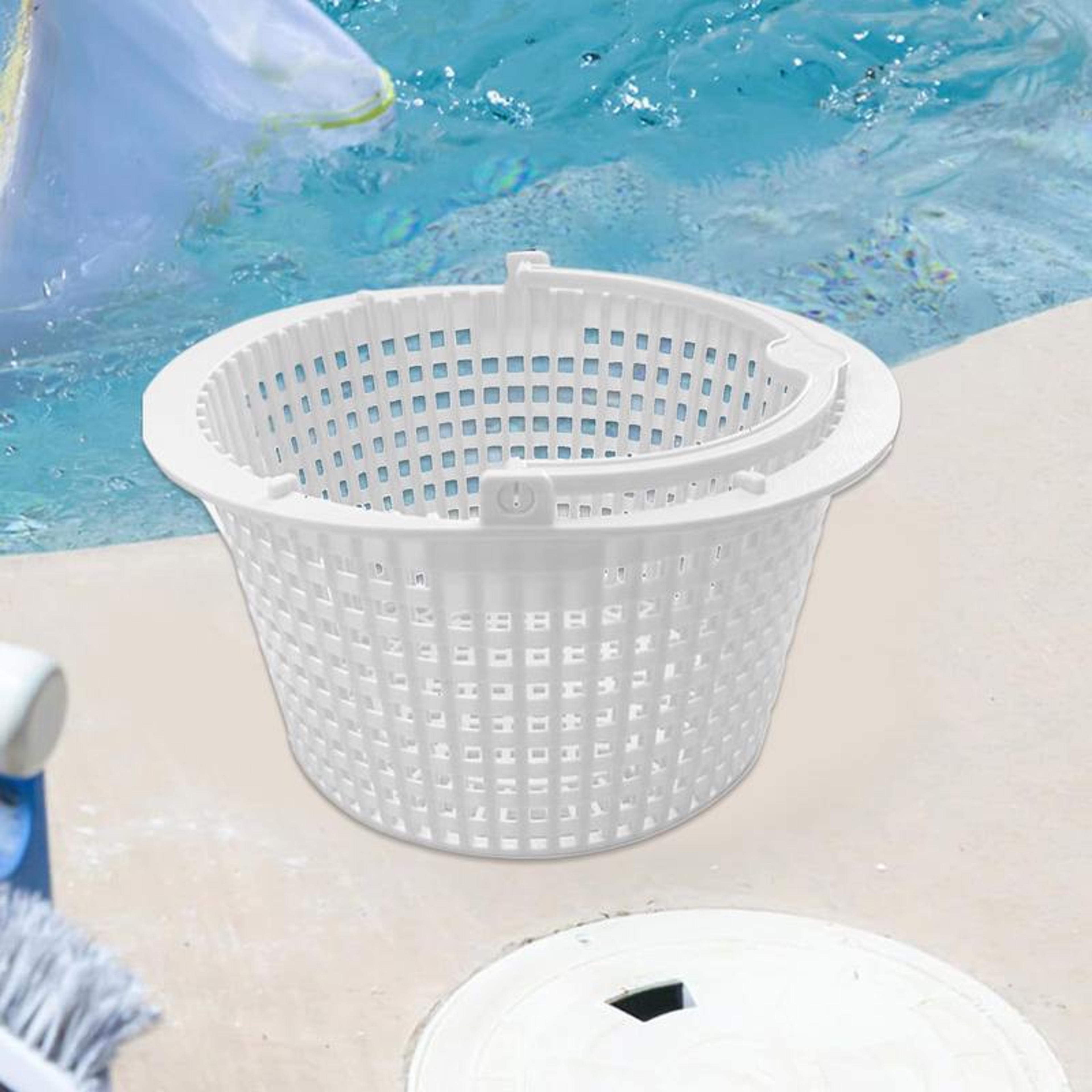 Pool Skimmer Basket Replacement For Above Ground Pool  Pond Skimmers With Handle 3