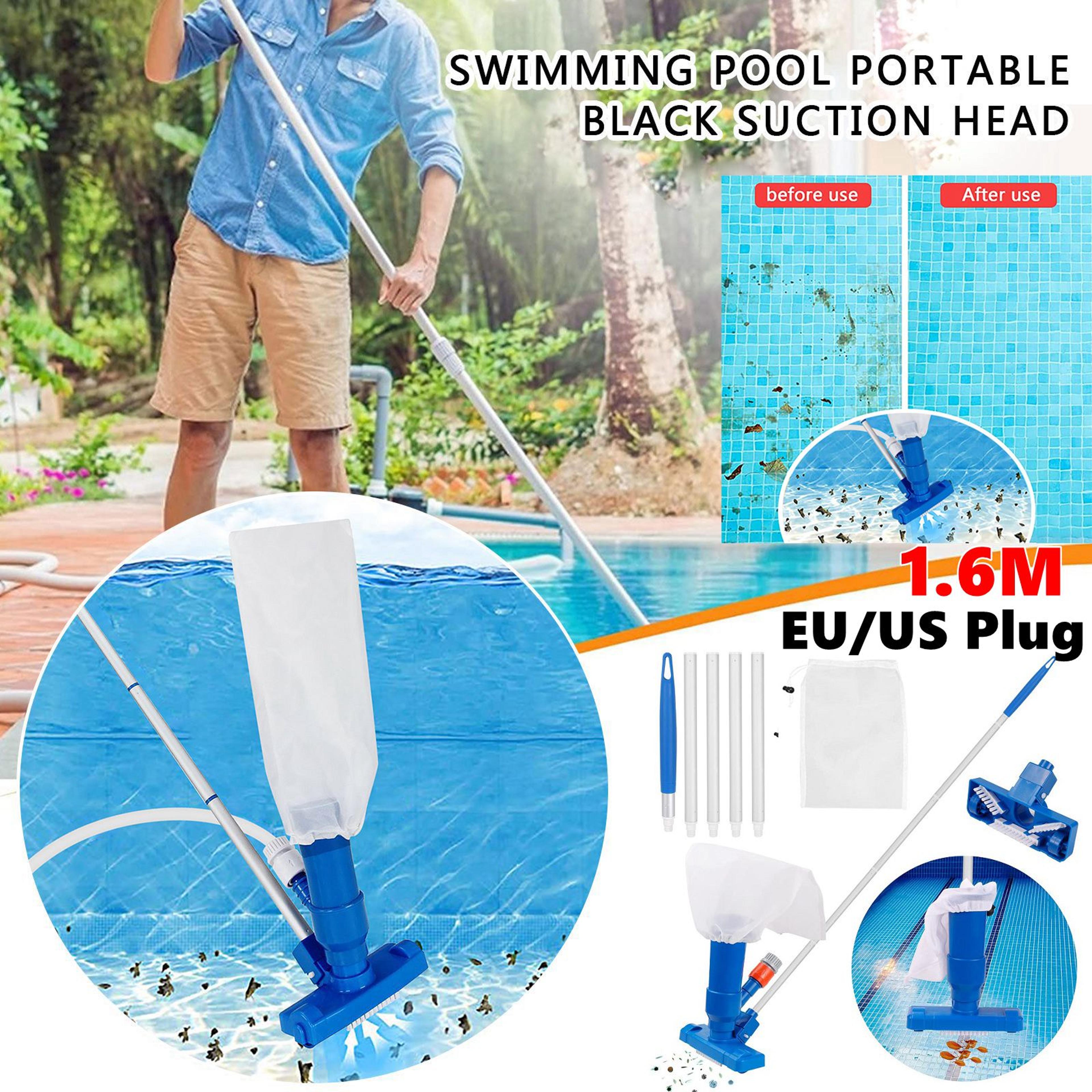 Portable Pool Vacuum Jet Cleaning Kit With Handle For Ponds Fountains  Above Ground Pools 0