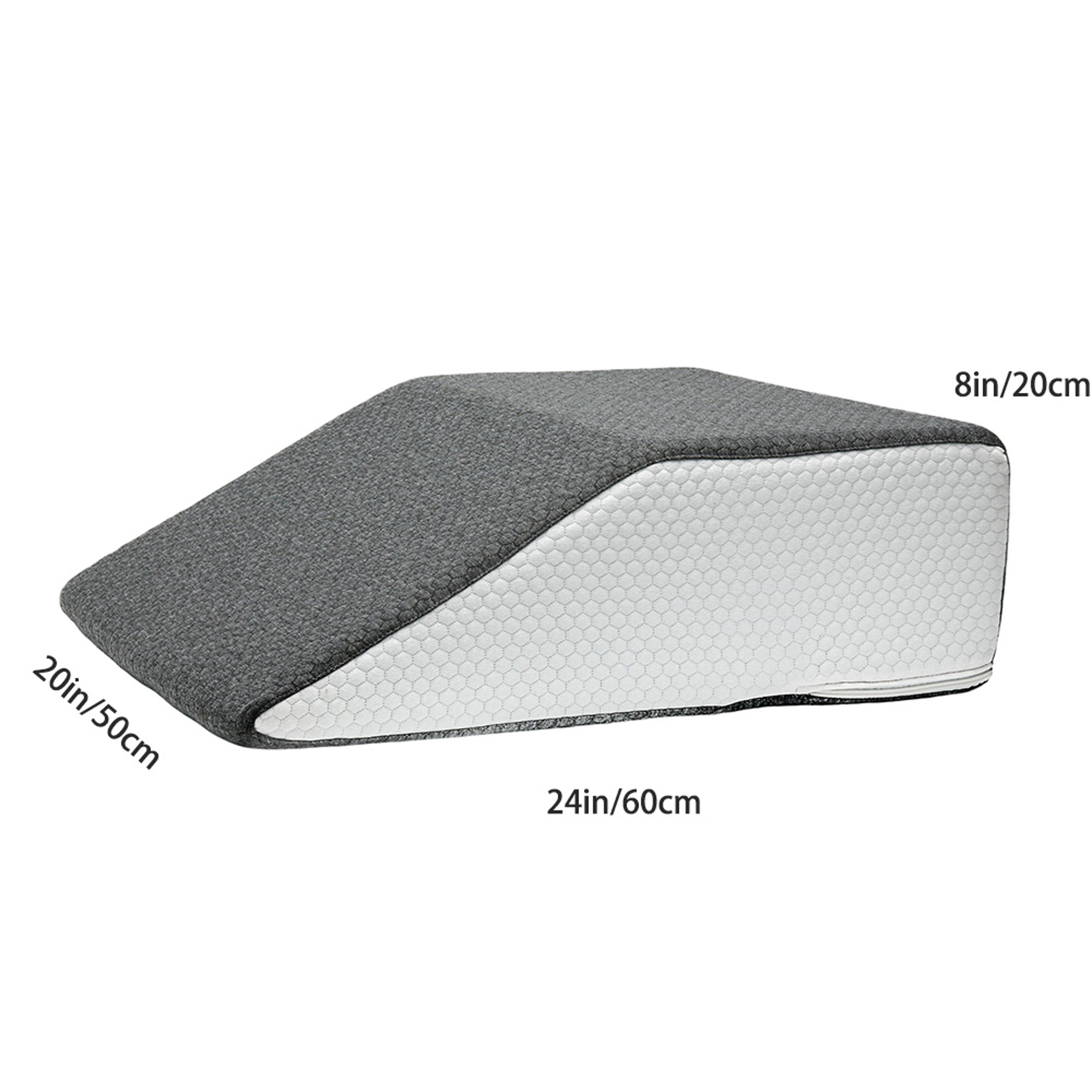 ErgoLift Memory Foam Leg Elevating Pillow Wedge For Side Sleeping Relief And Circulation Support 7