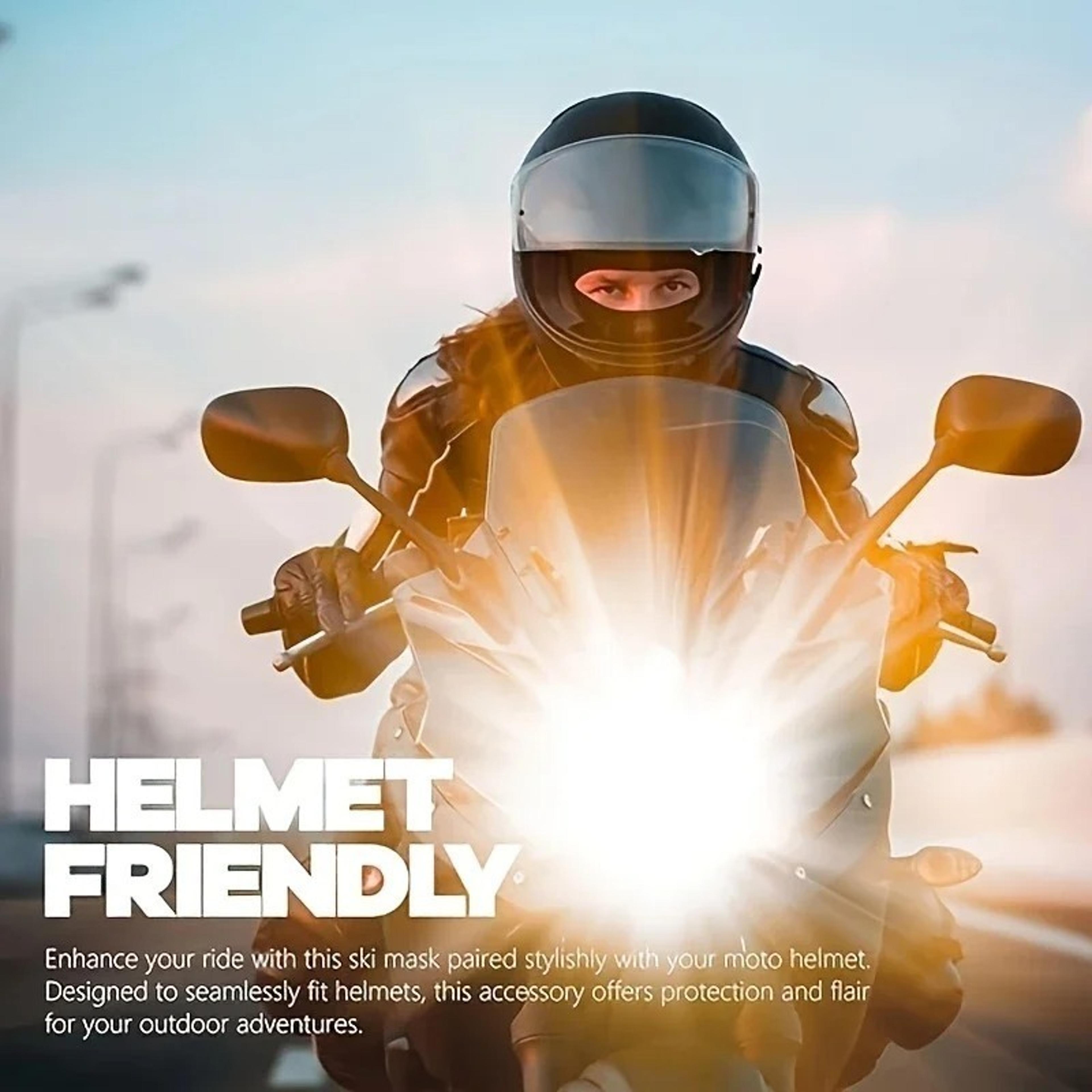 Ice Silk Cycling Balaclava UV Protection Face Mask Breathable Motorcycle Summer Cooling Hood 3