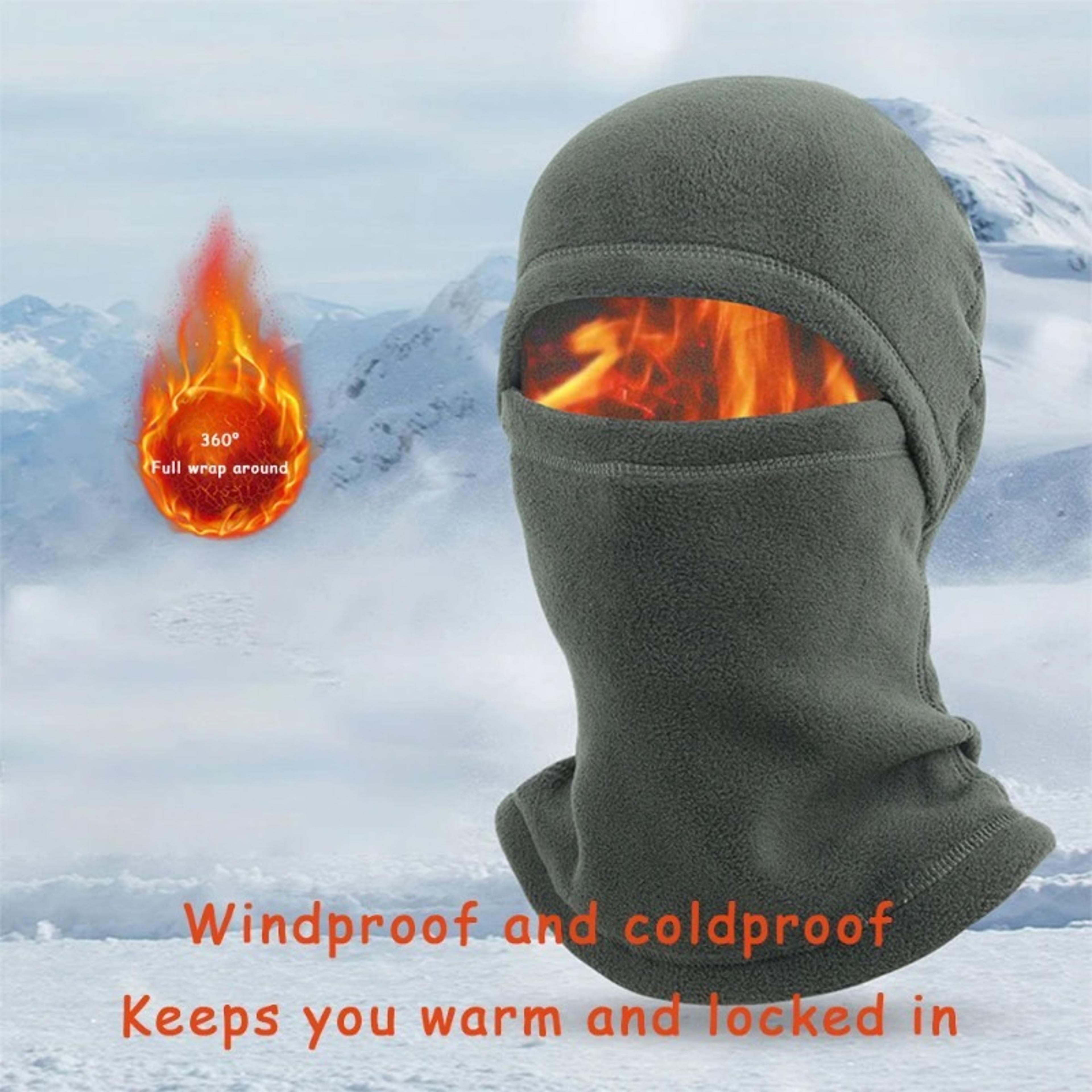 Thermal Fleece Balaclava Windproof Winter Ski Mask Full Face Cover For Motorcycle Riding Cycling An 1