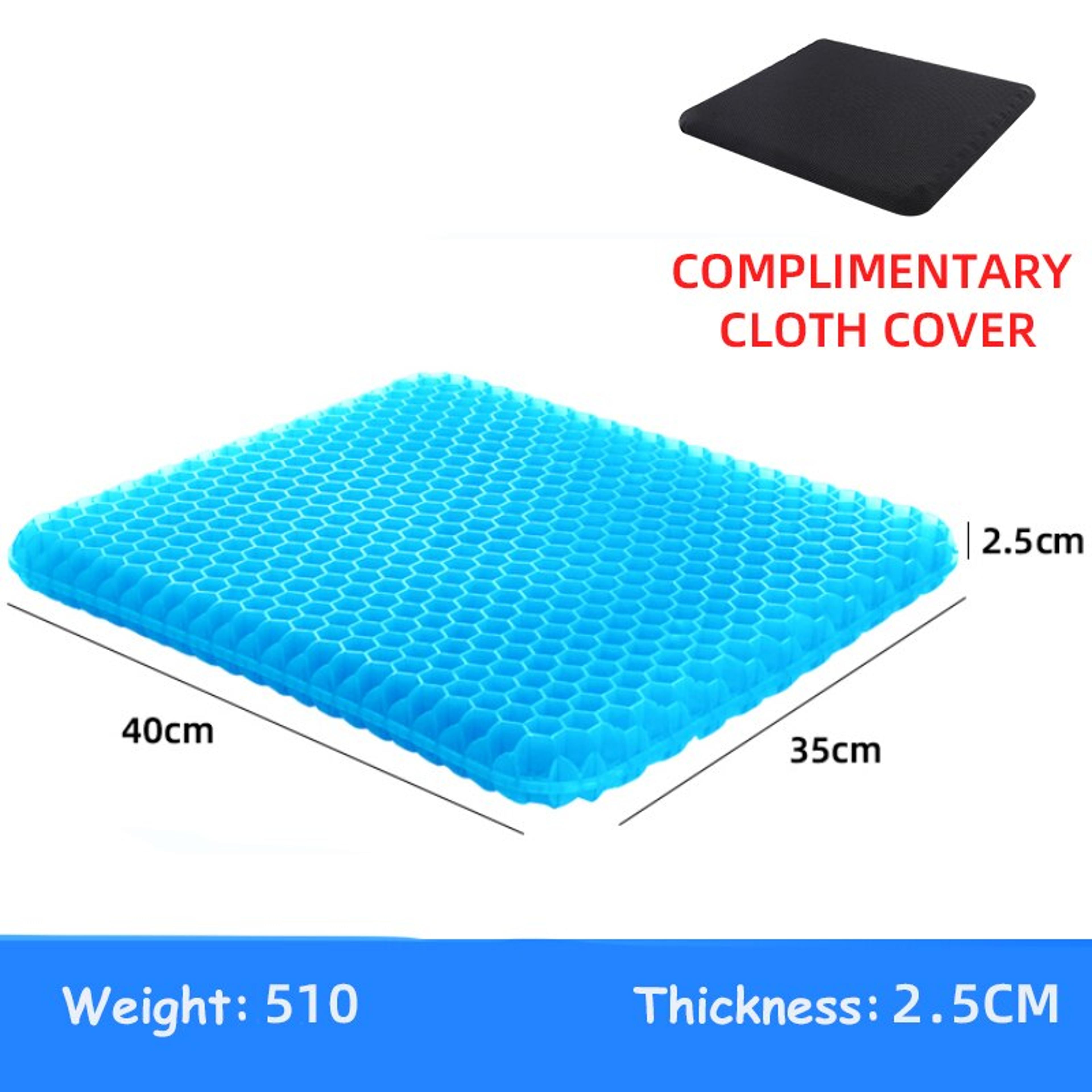 ErgoCool Honeycomb Gel Seat Cushion For Long Sitting  Breathable Pressure Relief Seat Cushion For O 6
