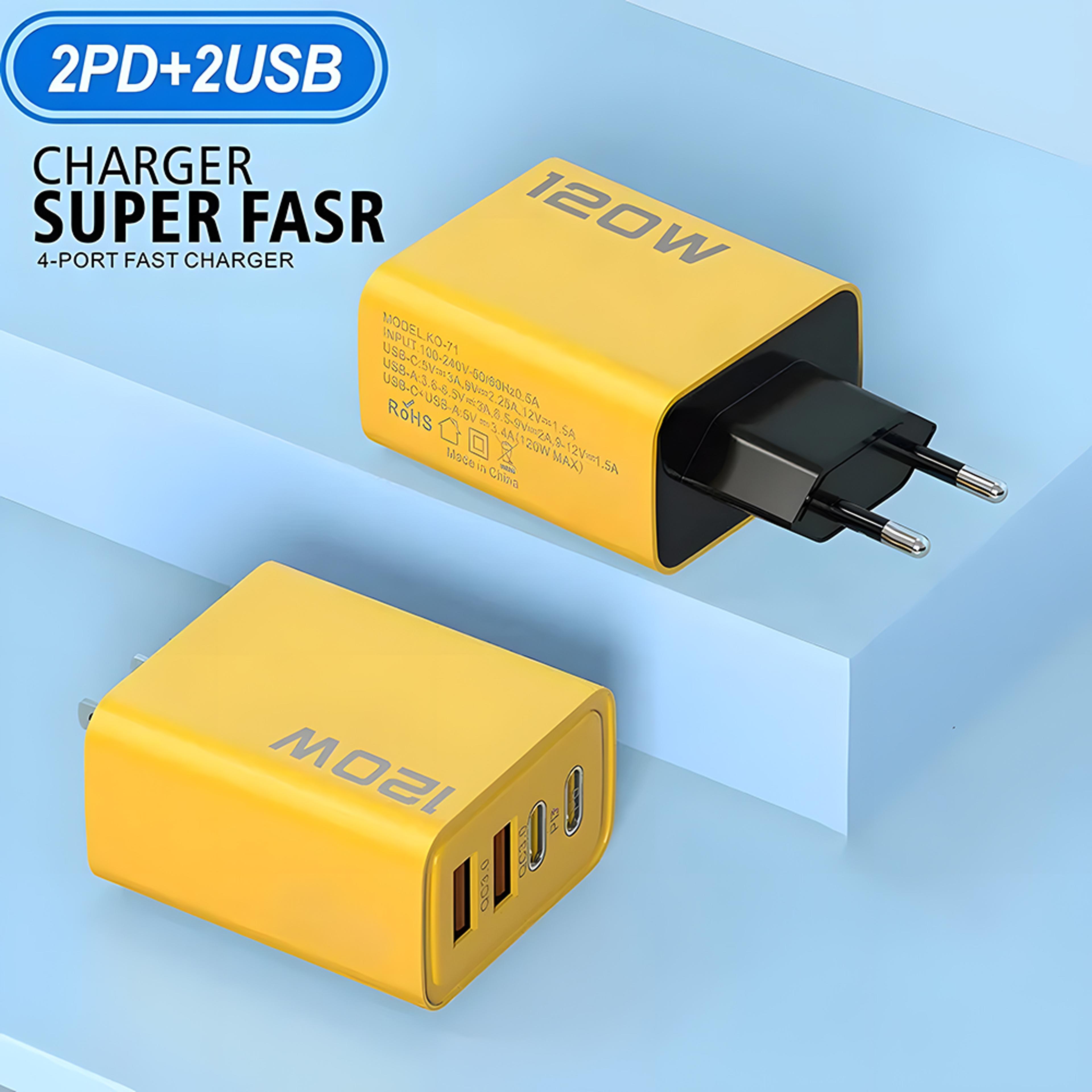 Multi Port USB C Charger PD Fast Charging Adapter With QC30 Power Delivery For Phones Tablets And T 4