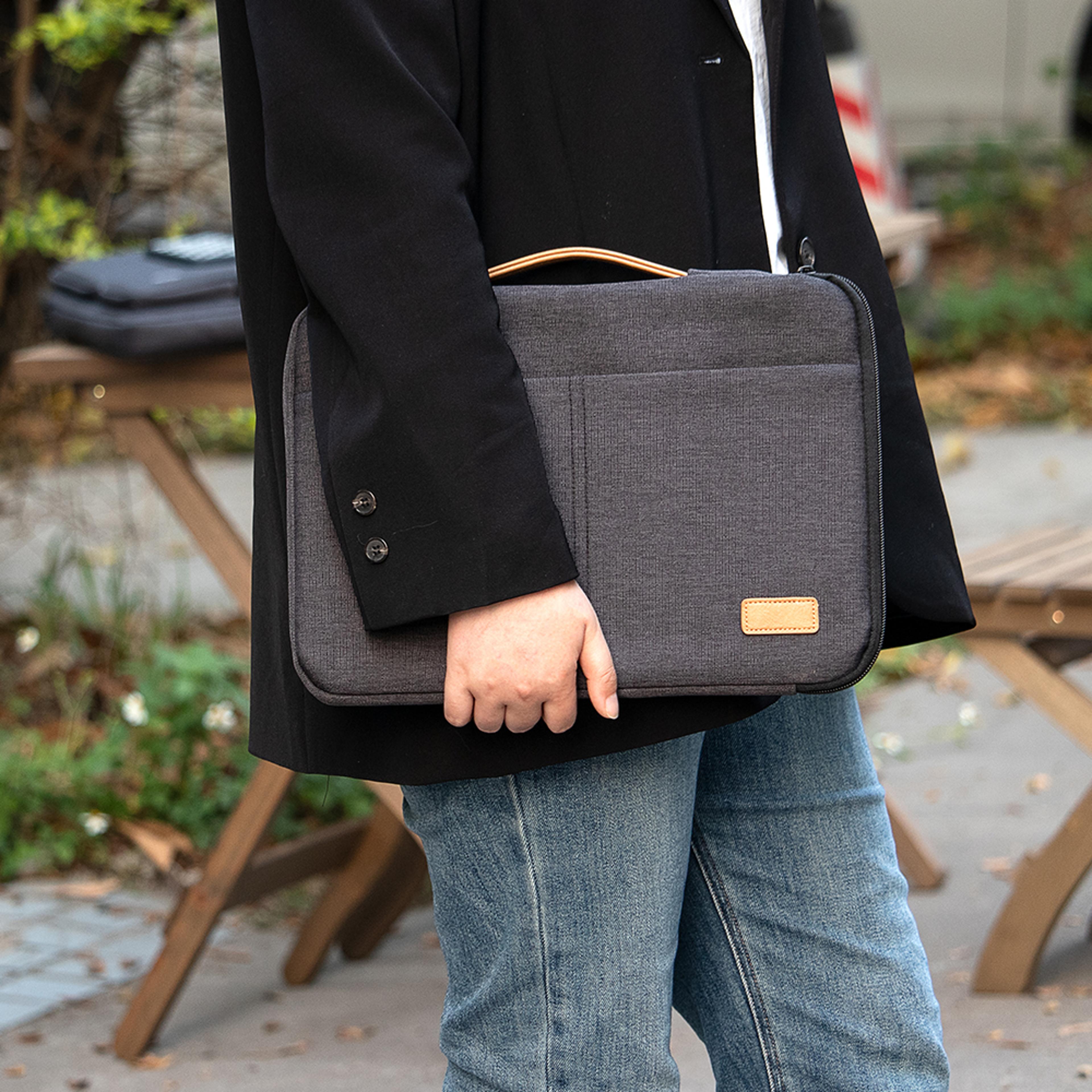 Shockproof Laptop Sleeve Protective Notebook Carrying Case Travel Business Bag 6