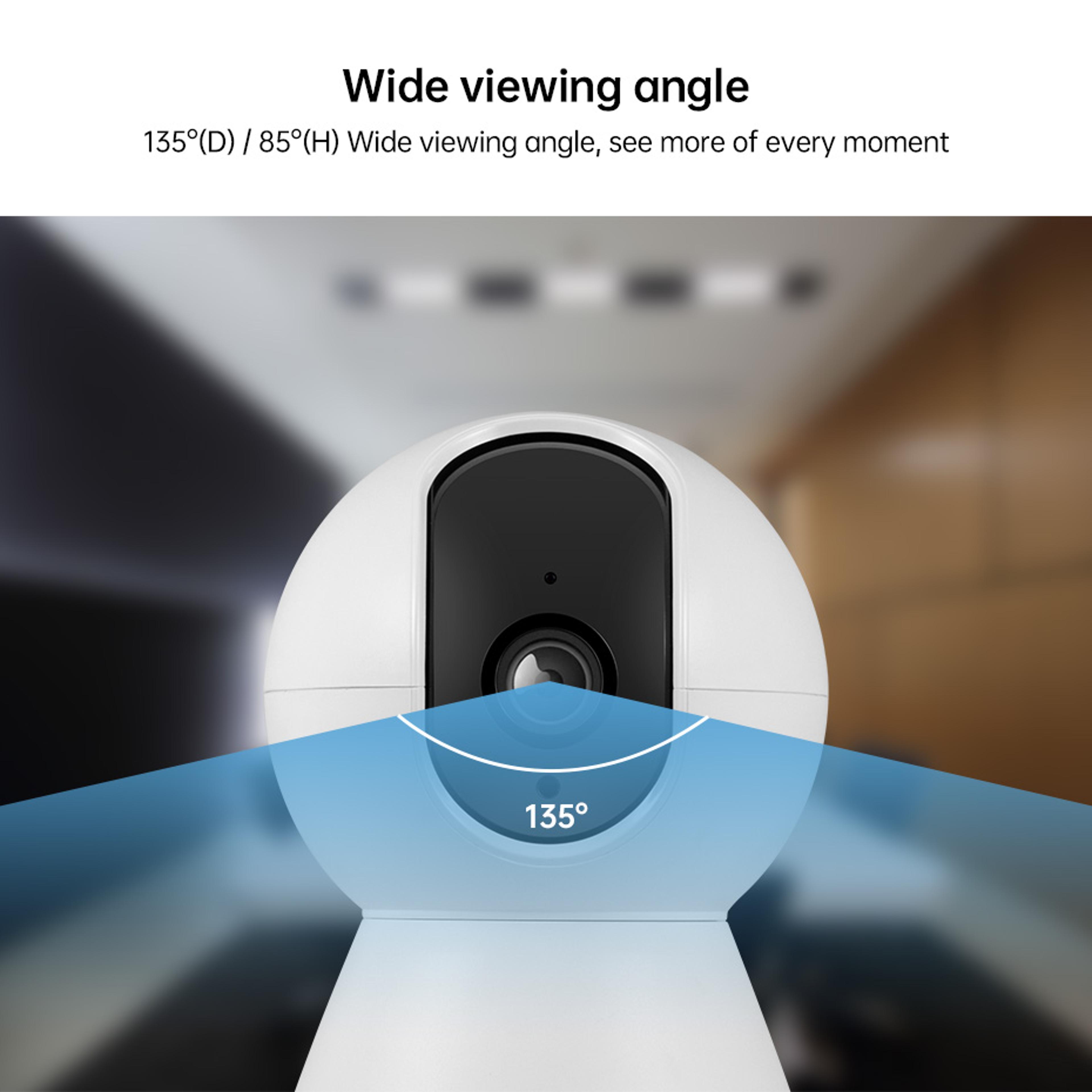 AI AutoTracking WiFi Security Camera With Color Night Vision 5MP Smart Indoor Surveillance Camera 3