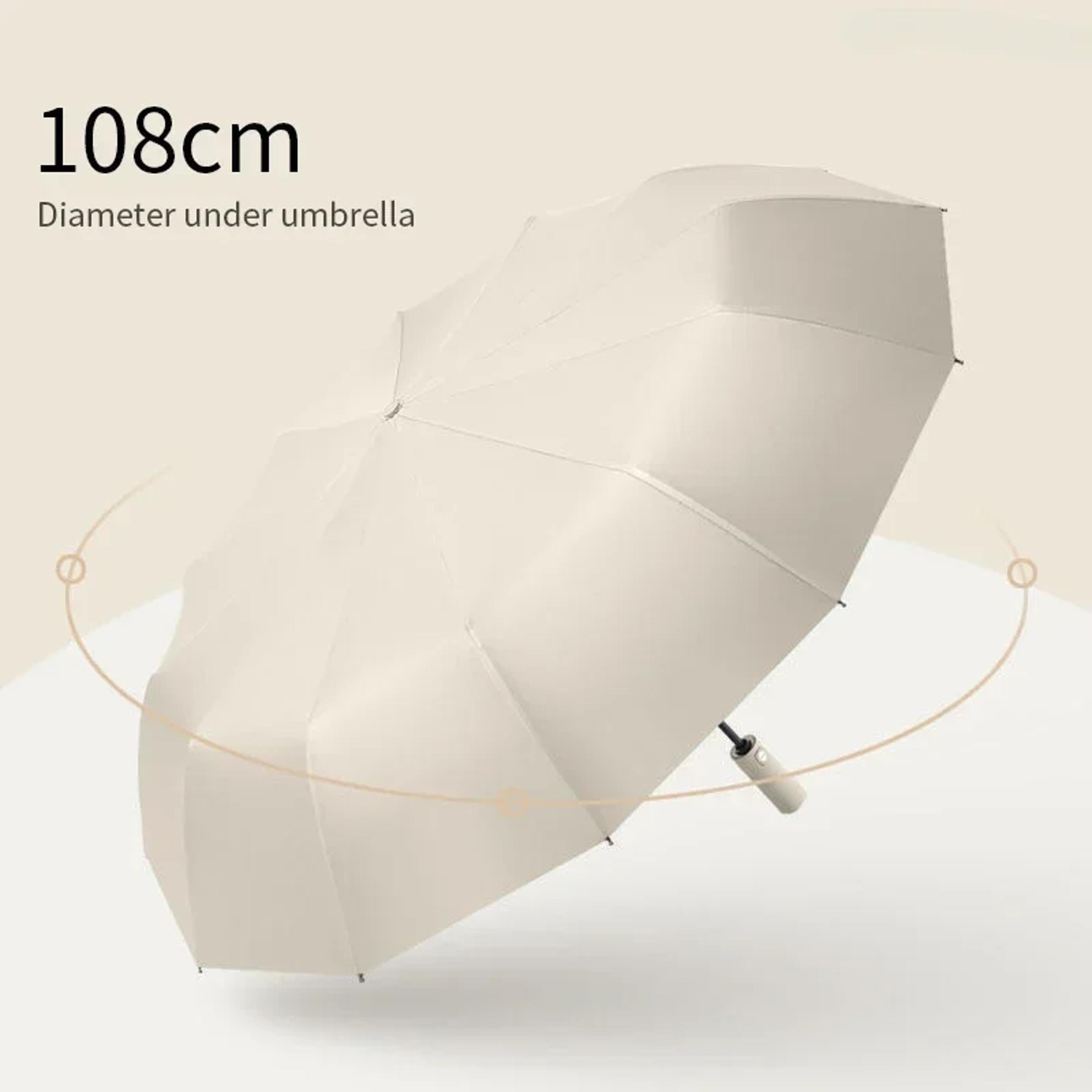 Automatic Umbrella With UV Protection 24Bone Collapsible Sunshade For Outdoor Use 3